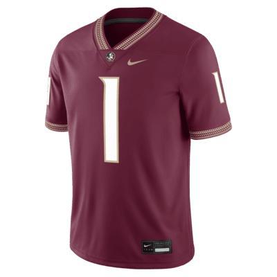 Men's Nike #1 White Florida State Seminoles Game Jersey, Size: 2XL Product Image