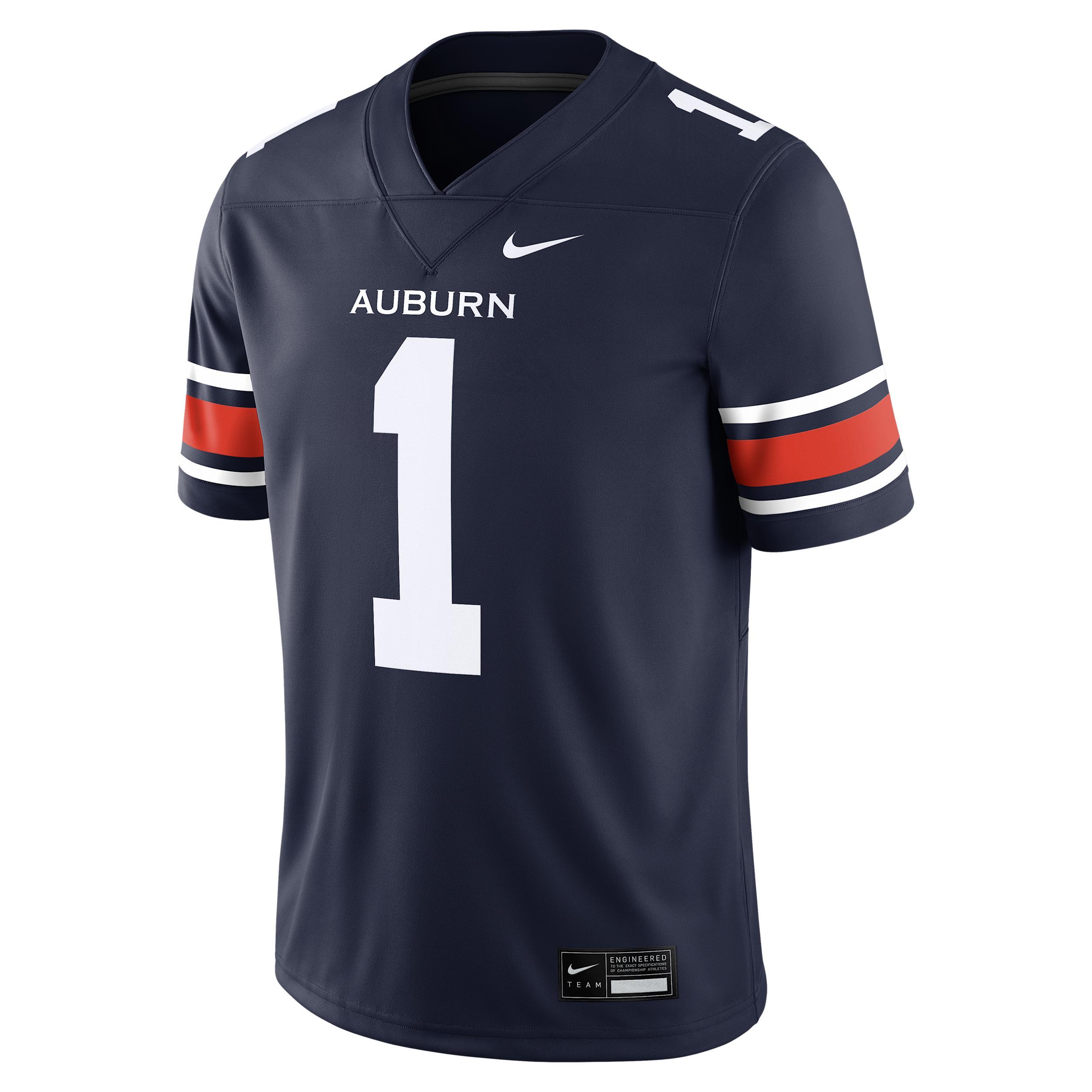 Auburn Mens Nike Mens Dri-FIT College Game Jersey | NC2F0EZYAUN-1RS Product Image