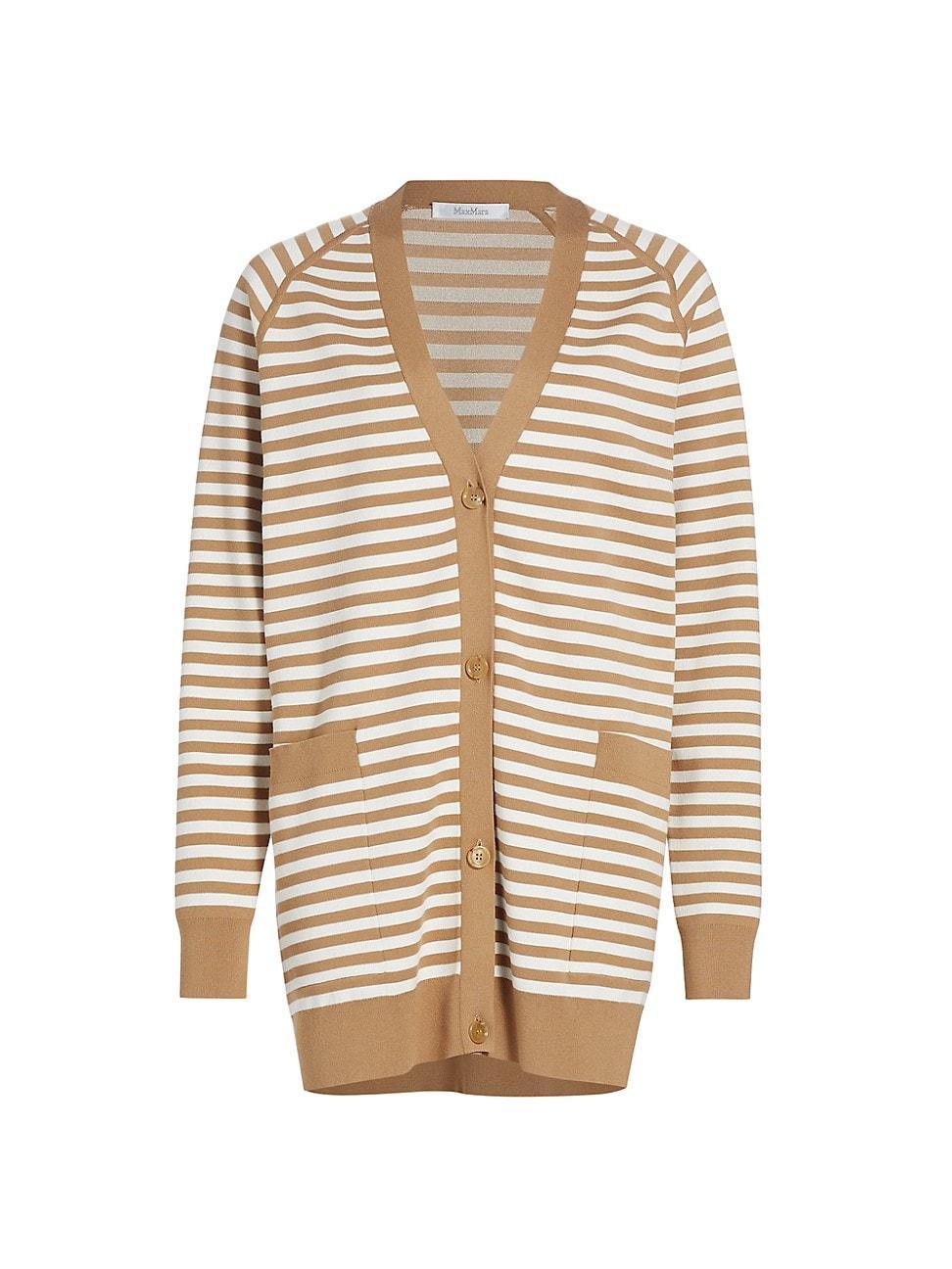 Womens Tenore Striped Cardigan Product Image