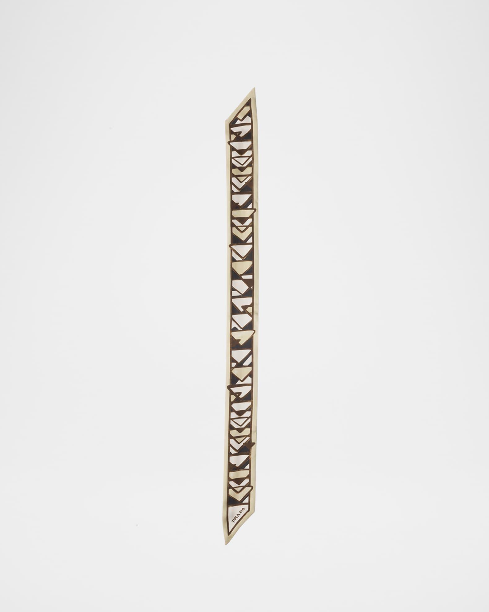 Printed Silk Twill Scarf Product Image