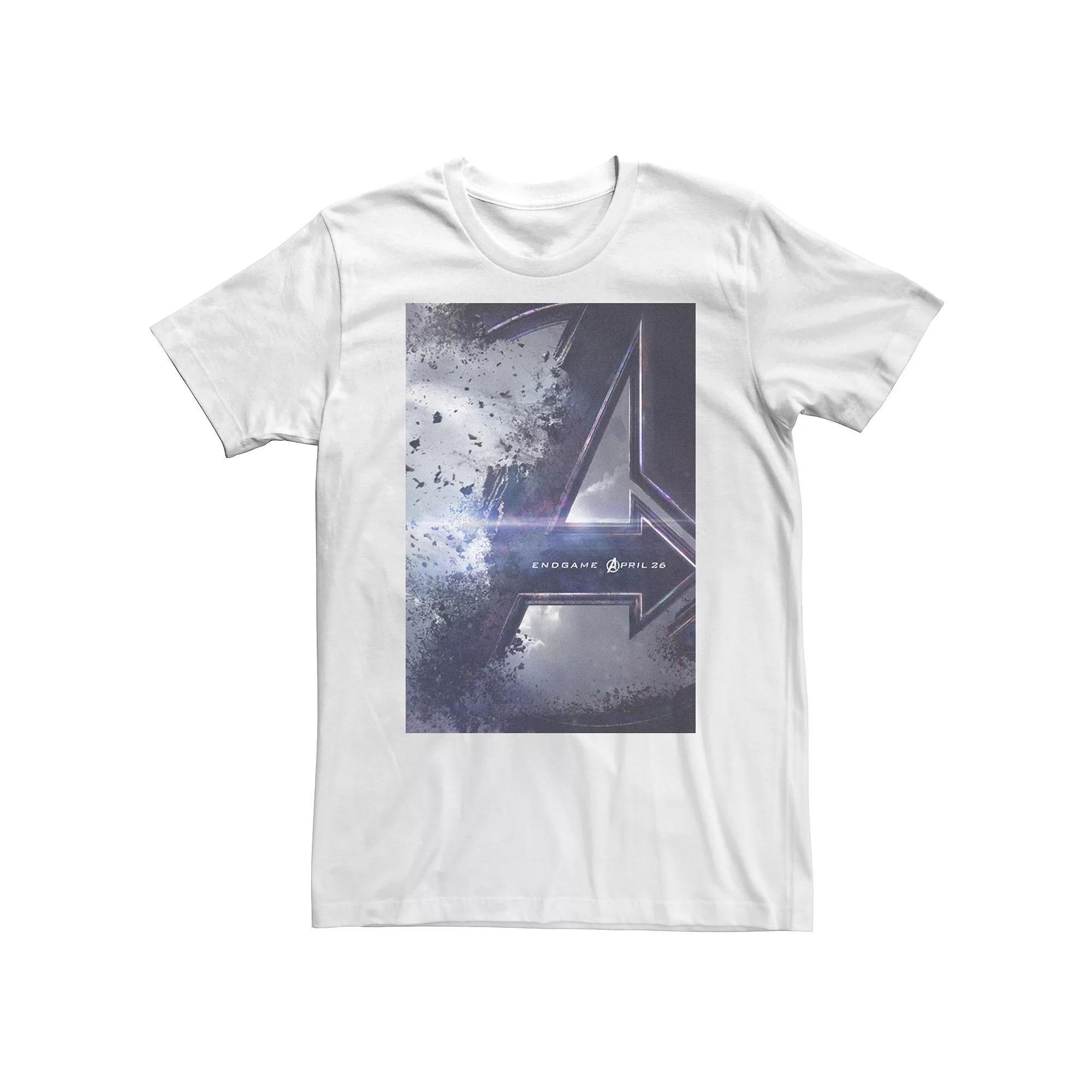 Big & Tall Marvel Avengers Endgame Movie Poster Tee, Men's,  Product Image
