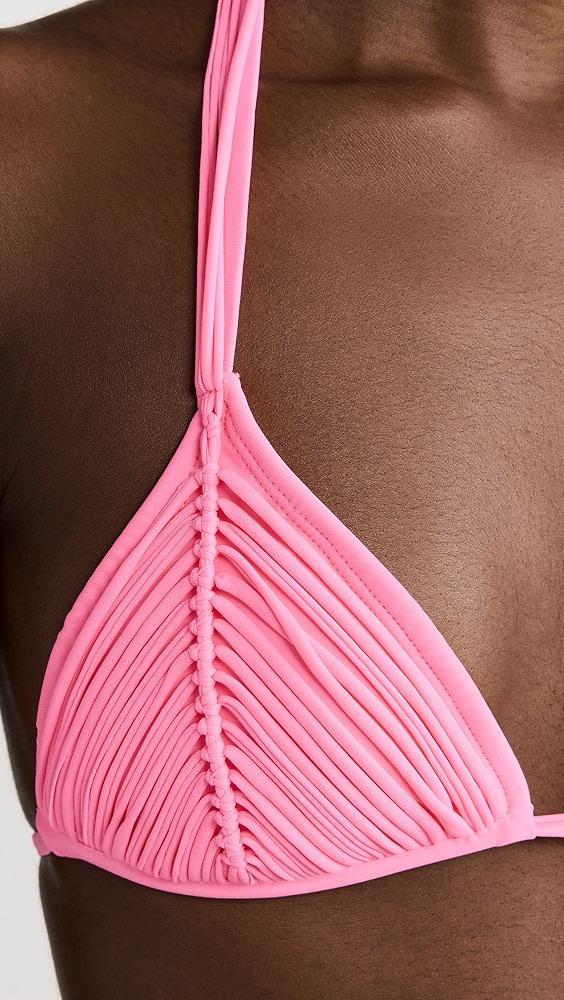 PQ Swim Isla Triangle Bikini Top | Shopbop Product Image