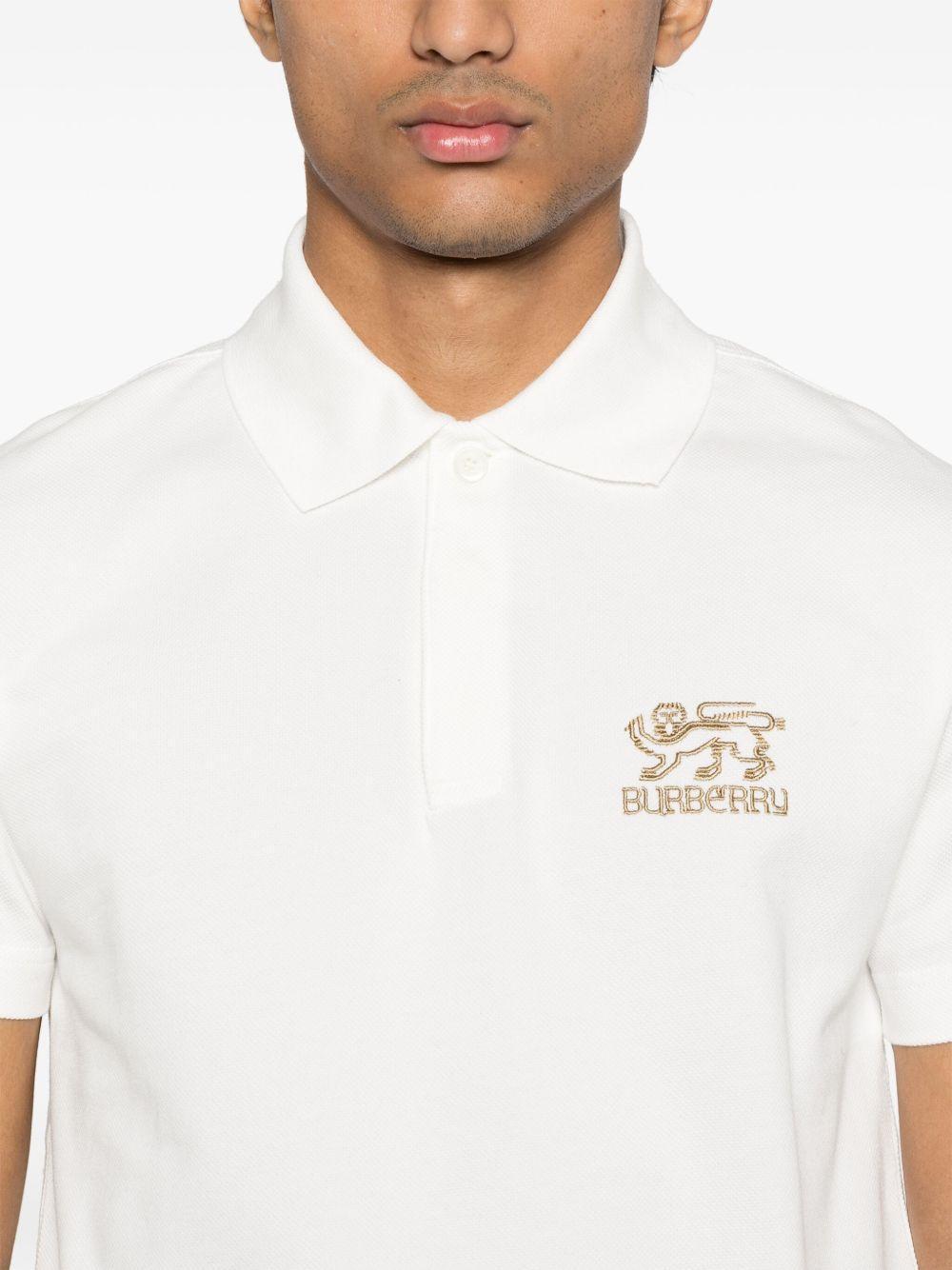 logo-embroidered polo shirt Product Image