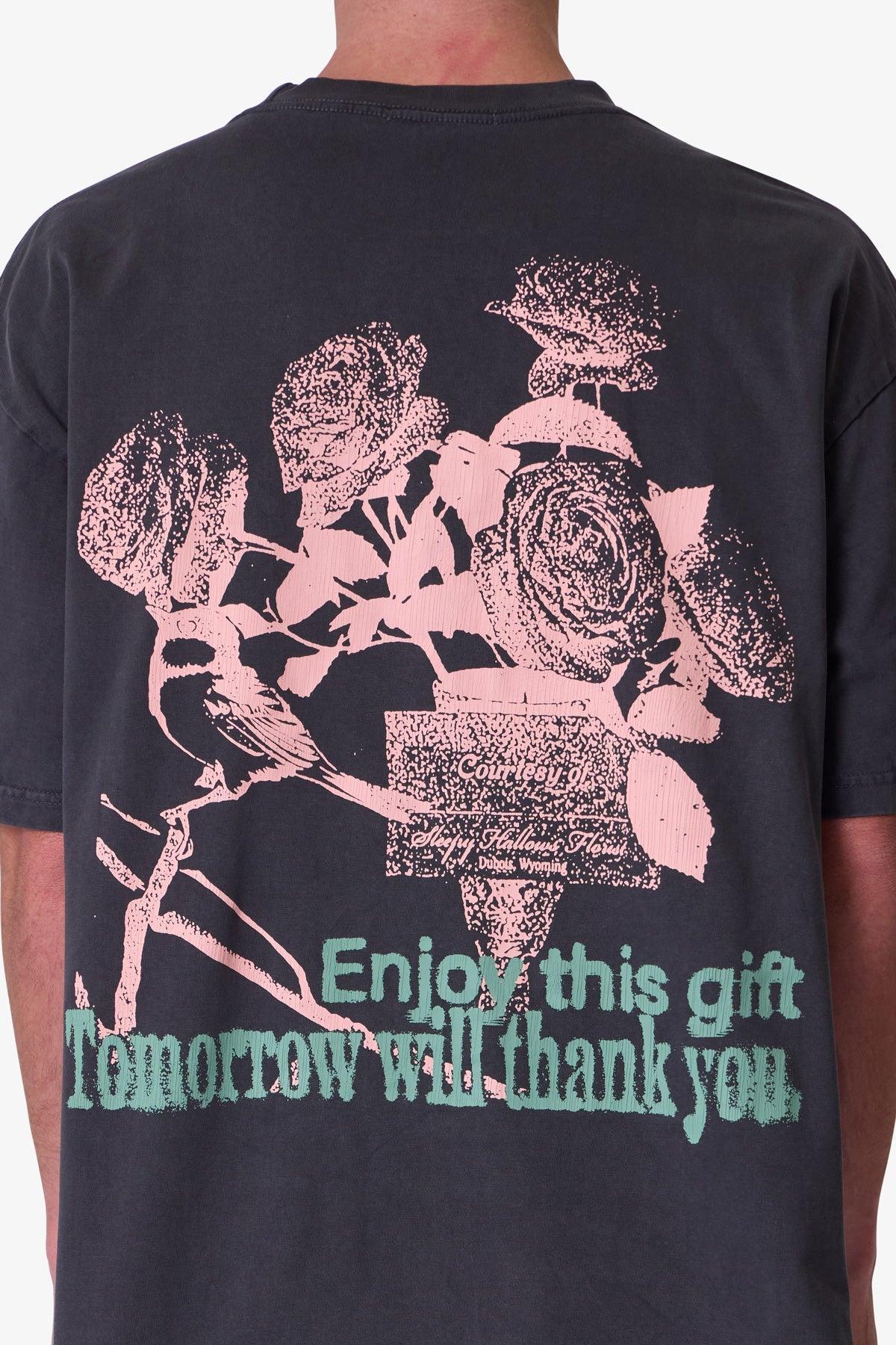 Gift Tee - Washed Black Product Image