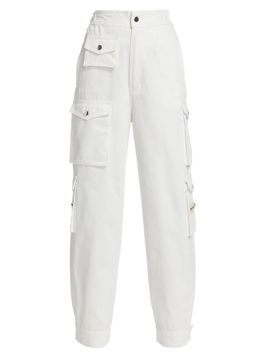 Womens Relaxed-Leg Cargo Pants Product Image