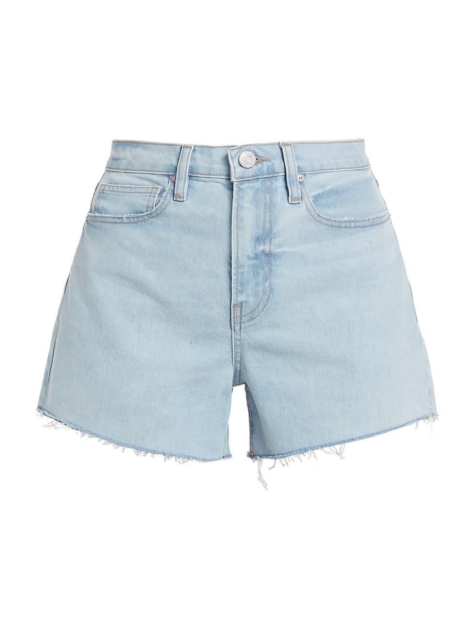 Womens Le Brigette High-Rise Cut-Off Stretch Jean Shorts Product Image