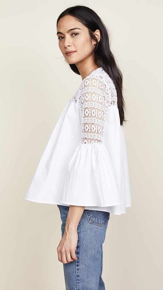 endless rose Crochet Blouse | Shopbop Product Image