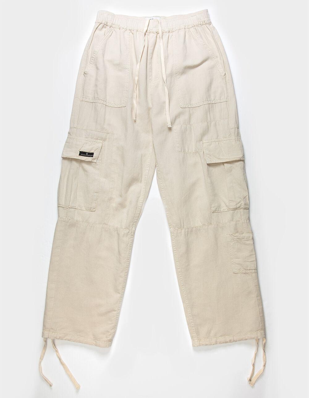 BDG Urban Outfitters Mens Utility Cargo Pants - ECRU Product Image