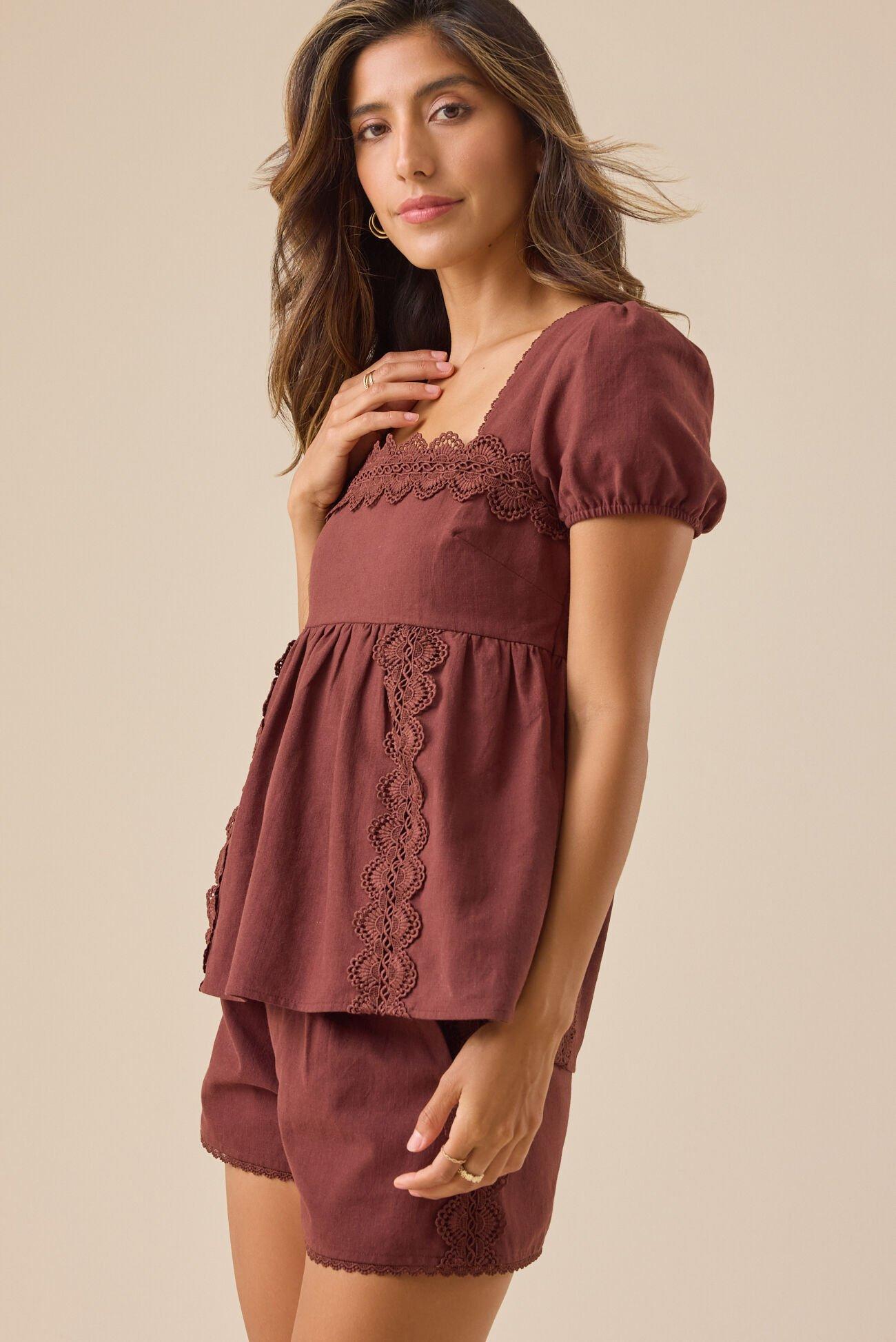 Avery Linen Top Product Image