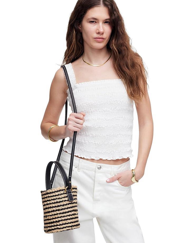 Straw Grommet Slouch Tote Product Image