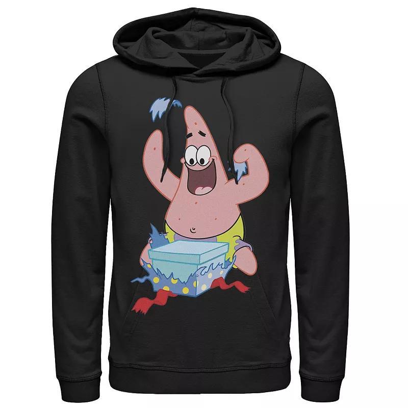 Mens Nickelodeon SpongeBob SquarePants Patrick Star Holiday Hoodie Blue Product Image