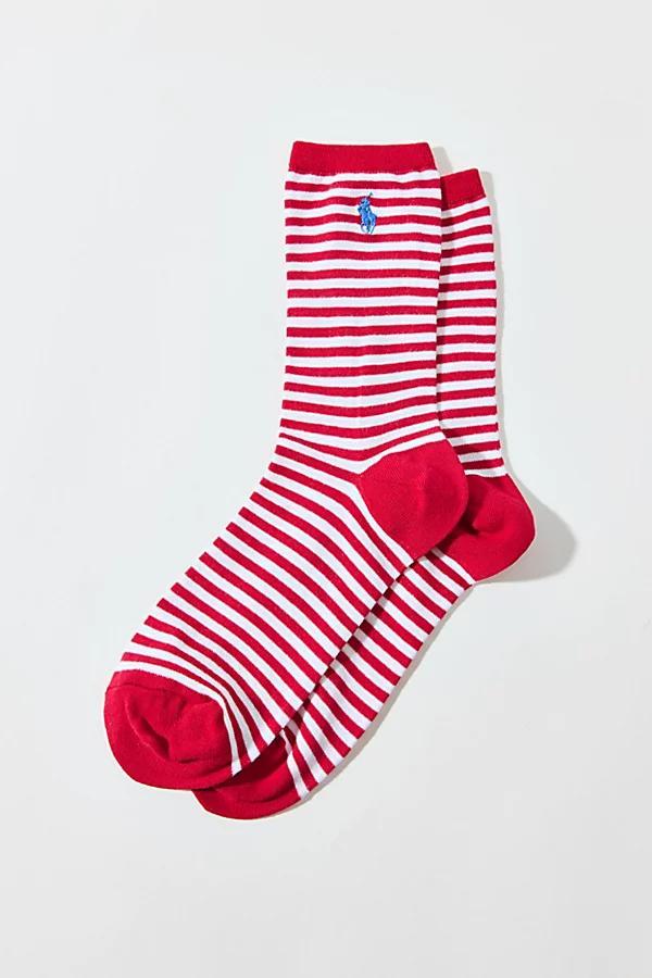 Polo Ralph Lauren Striped Crew Sock Womens at Urban Outfitters Product Image