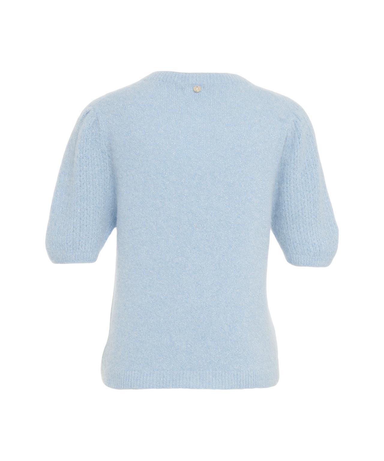 Pullover with puff sleeves Product Image