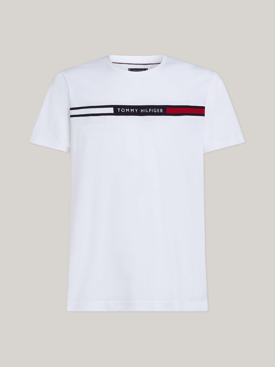 Tommy Hilfiger Mens Chest Insert Logo Short Sleeve T-Shirt Product Image