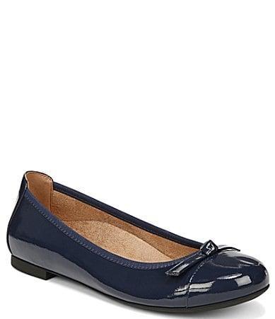 VIONIC Amorie (Navy Patent) Women's Shoes Product Image