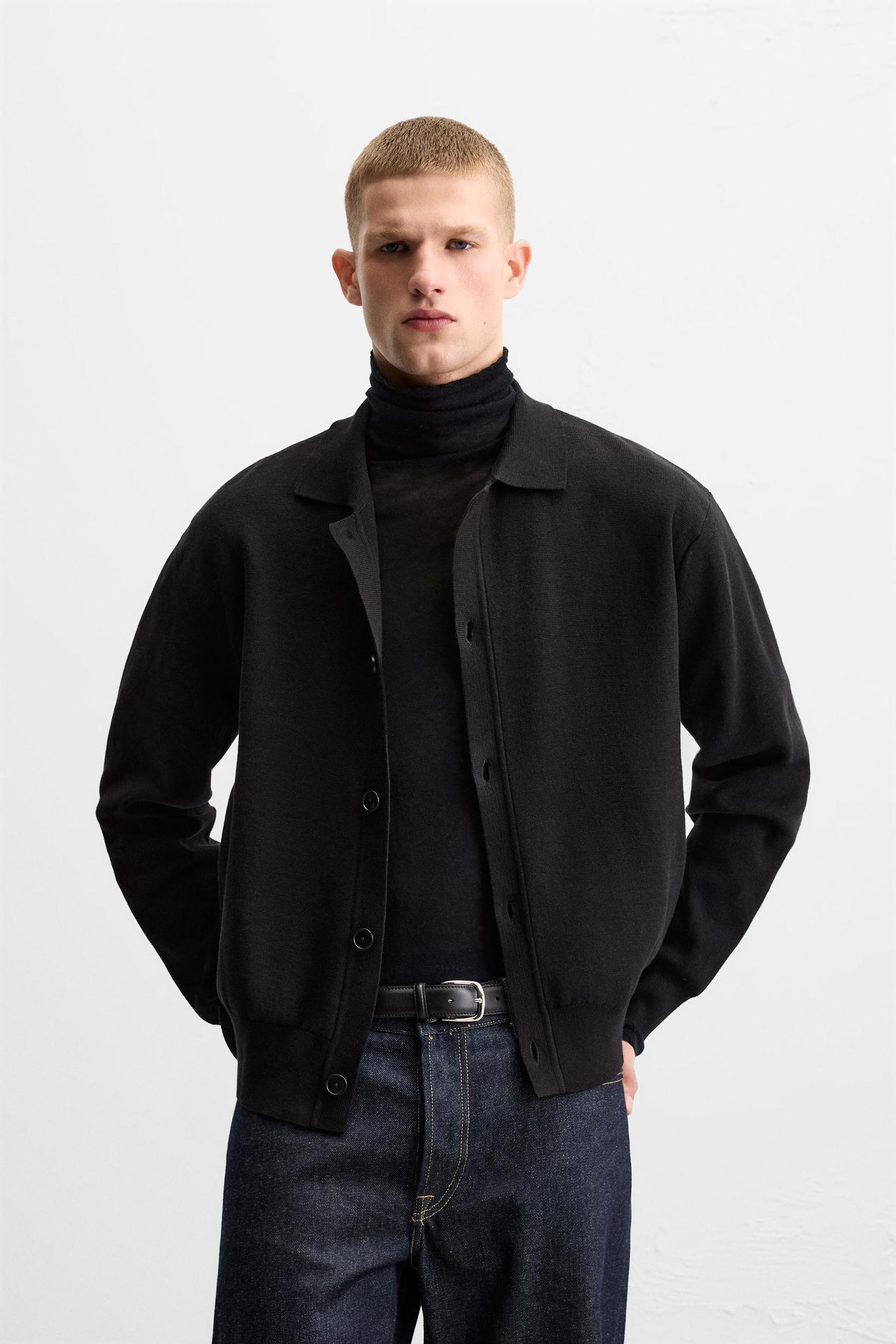 RELAXED FIT KNIT SHIRT Product Image