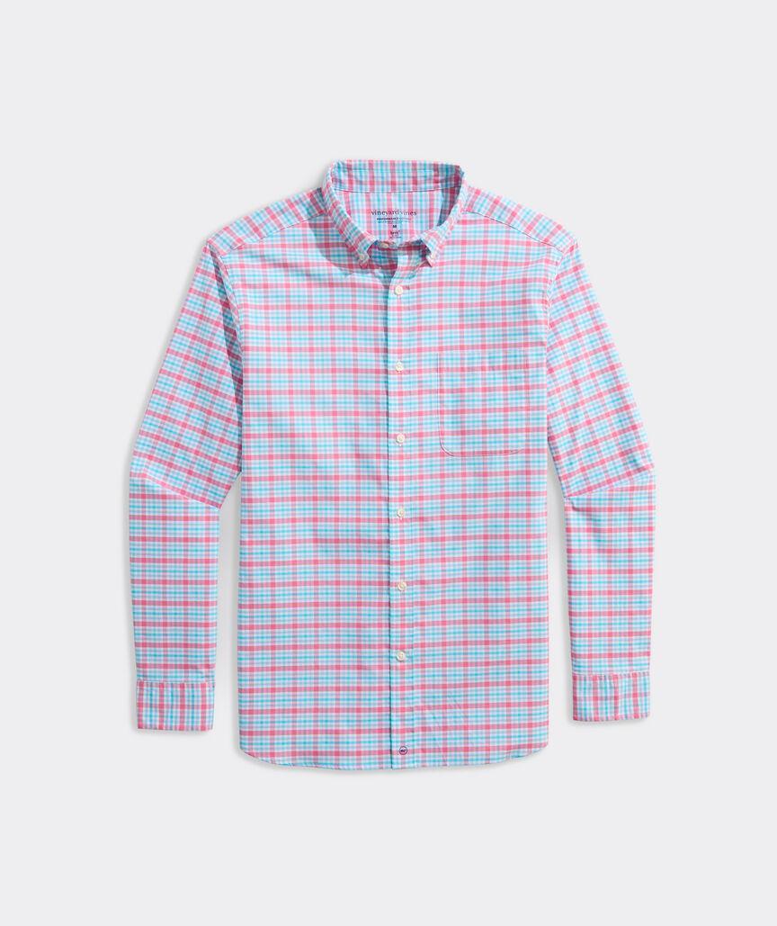 Bellamy Plaid Performance Cotton Shirt Product Image