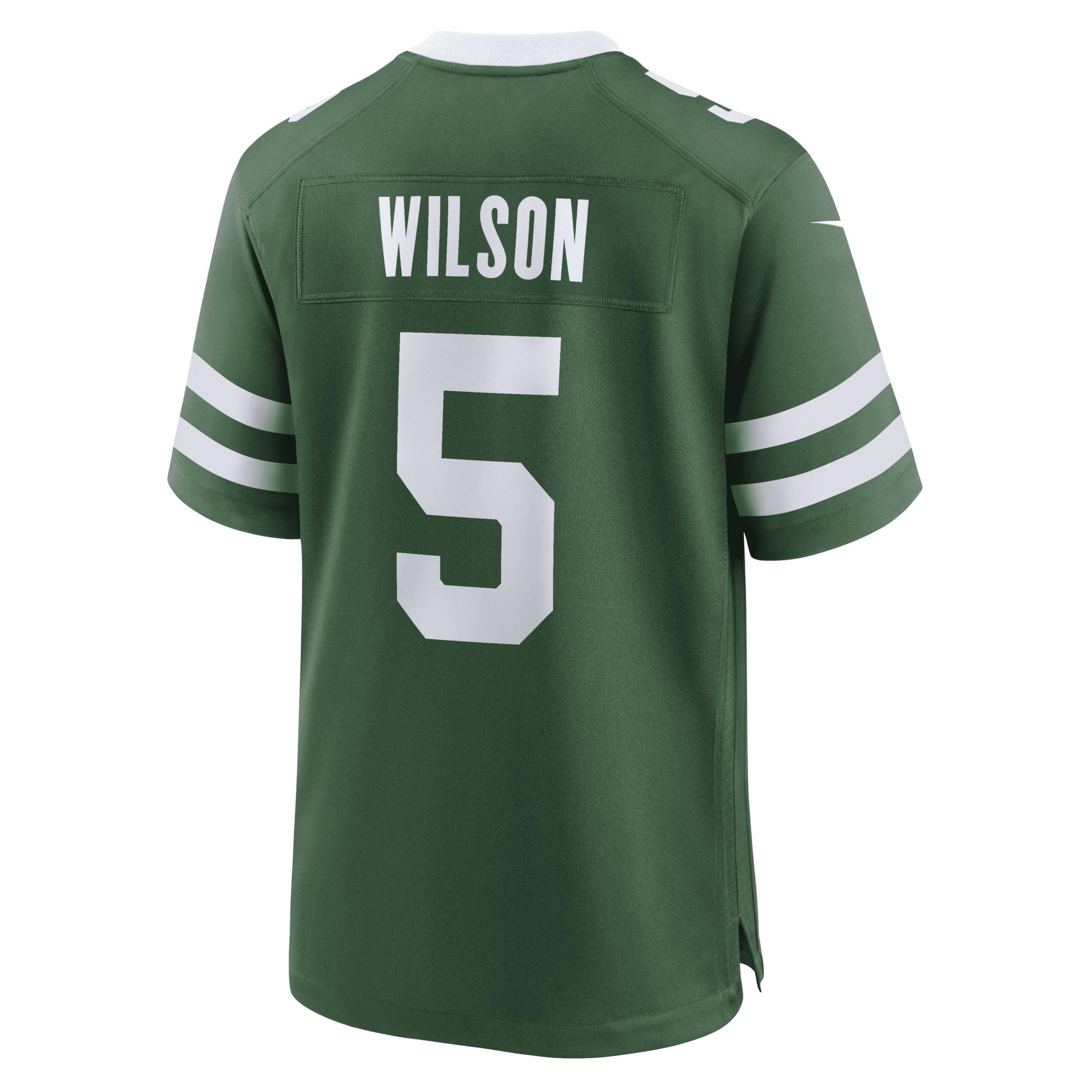 Garrett Wilson New York Jets Nike Men's NFL Game Football Jersey Product Image