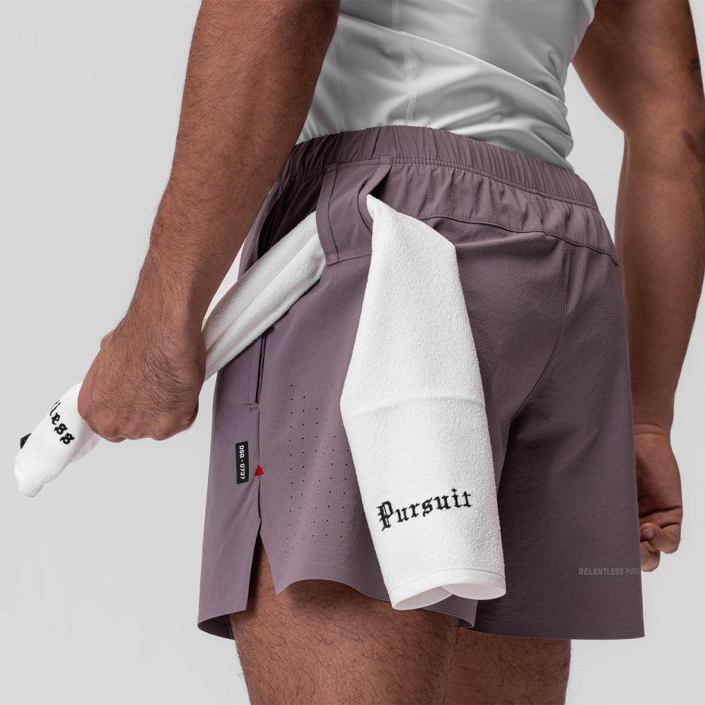 0737. Ripstop 6" Perforated Short - Moonscape Product Image