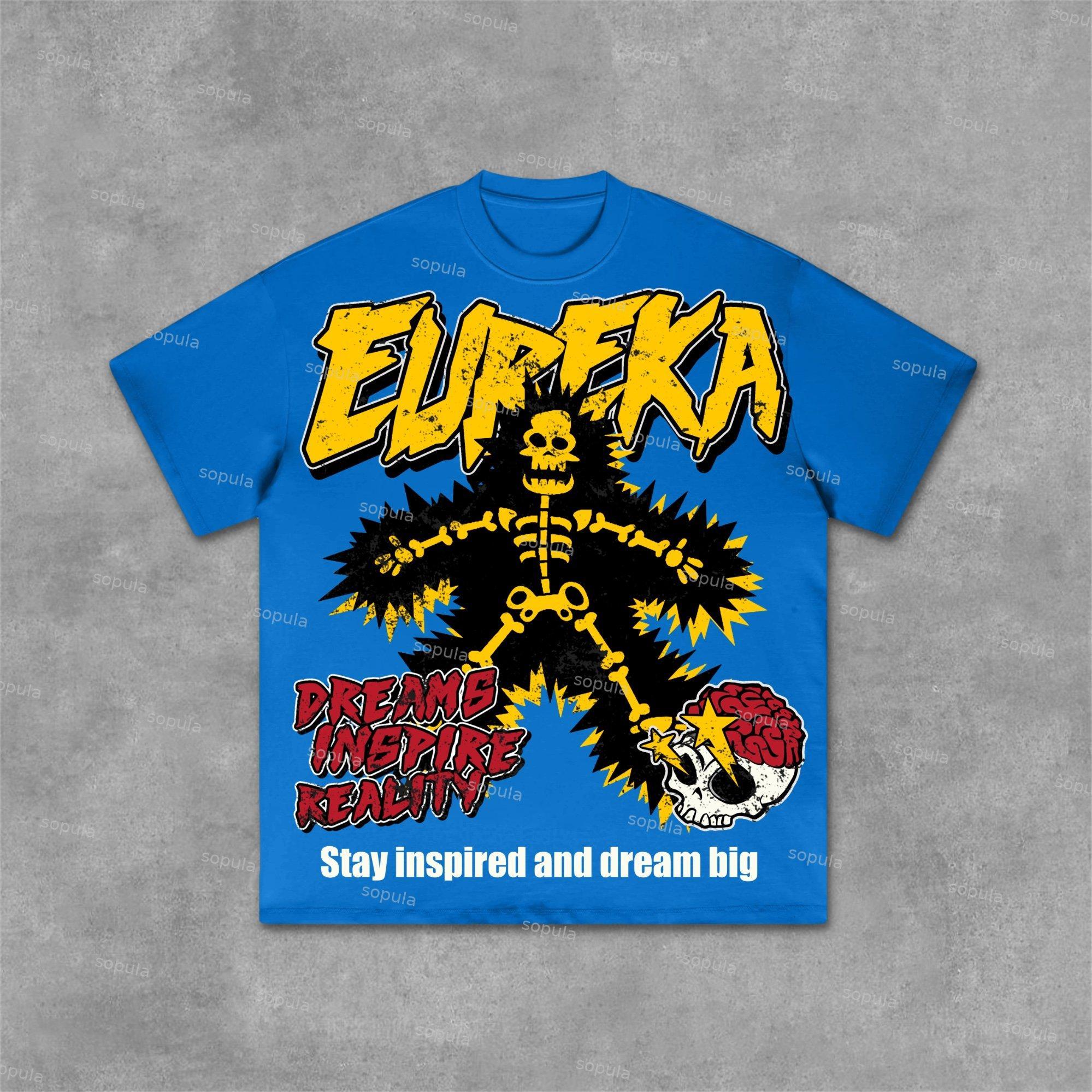 Sopula Dreams Inspire Reality Graphic Cotton T-Shirt Product Image