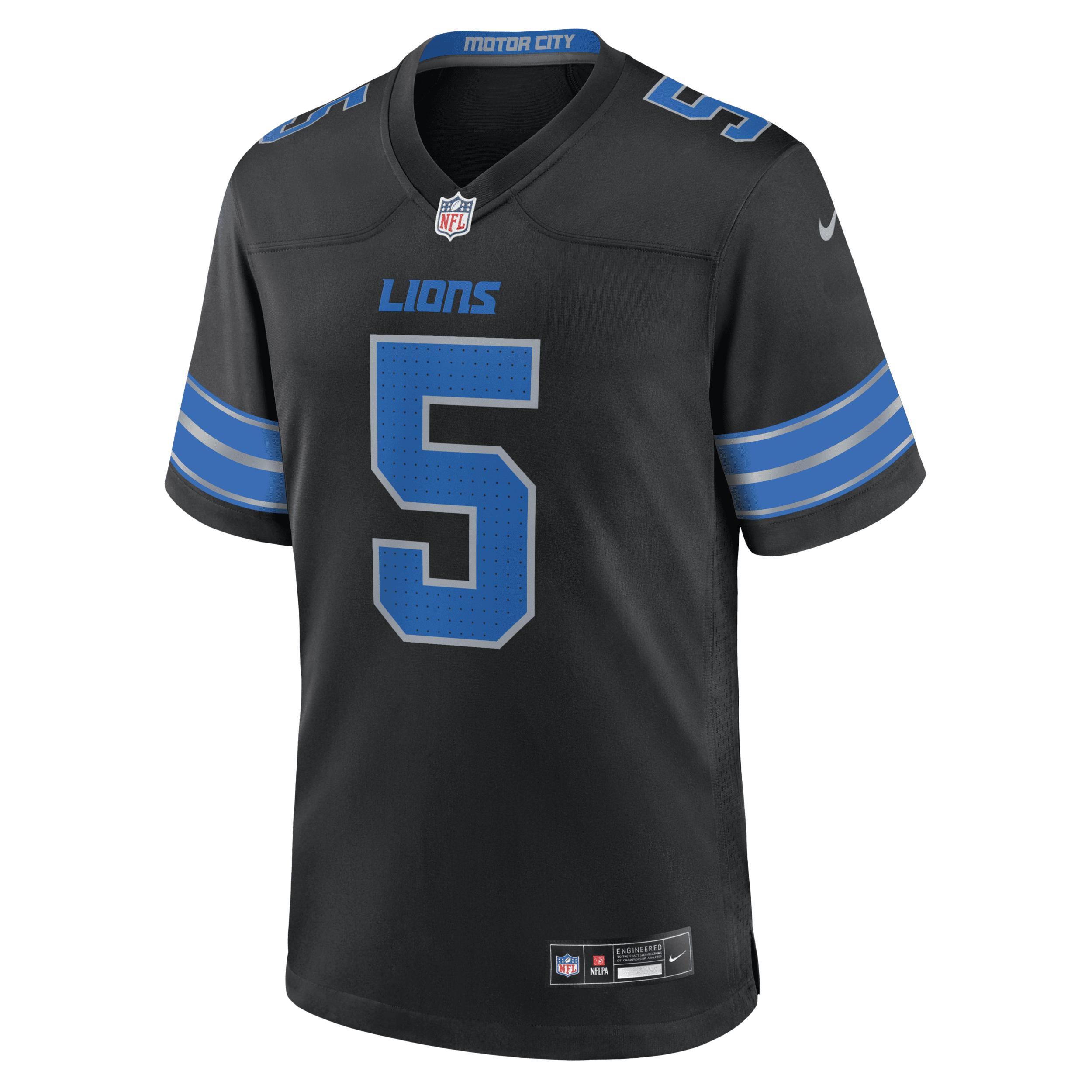 David Montgomery Detroit Lions Men's Nike NFL Game Football Jersey Product Image