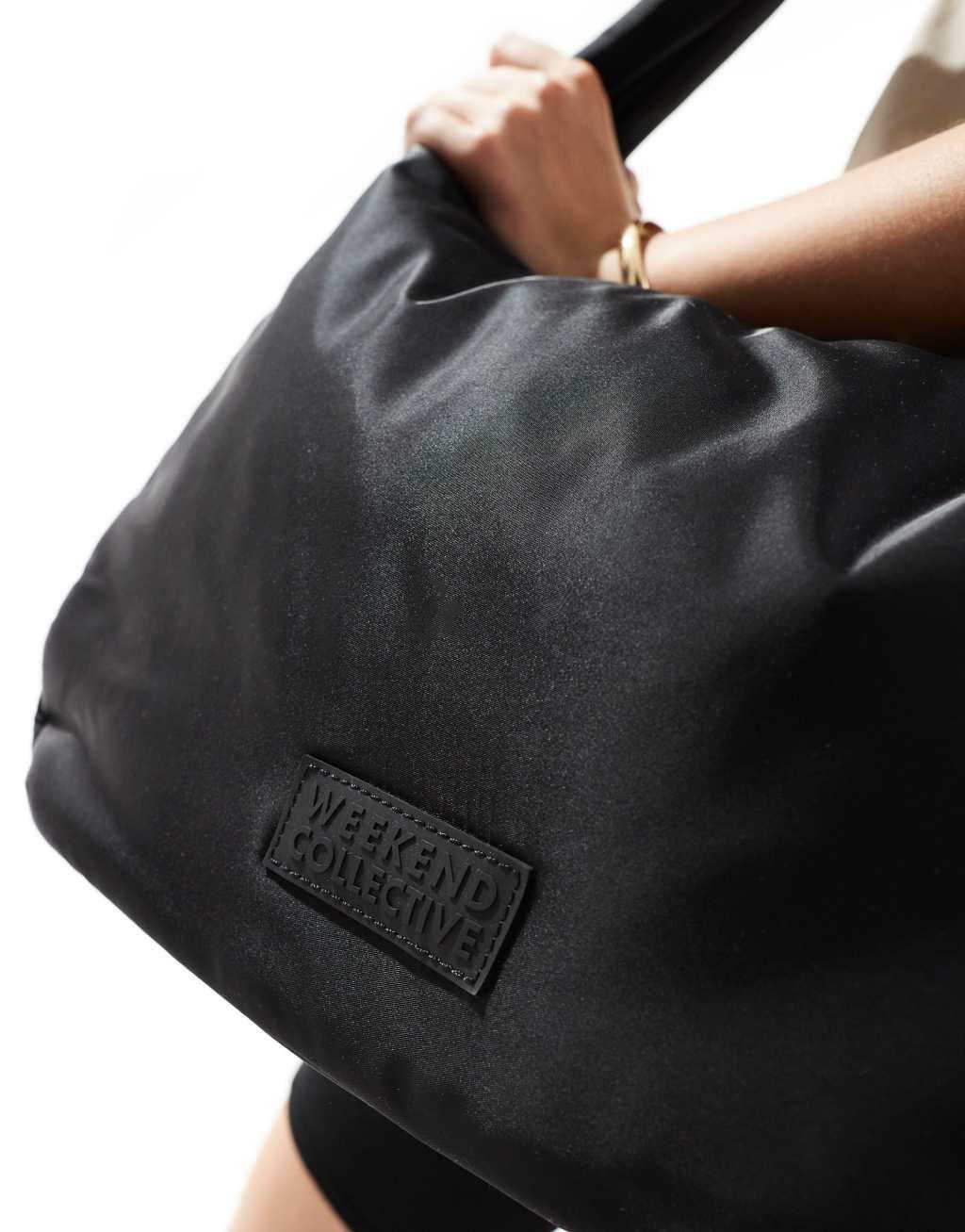 Weekend Collective sling bag in black Product Image