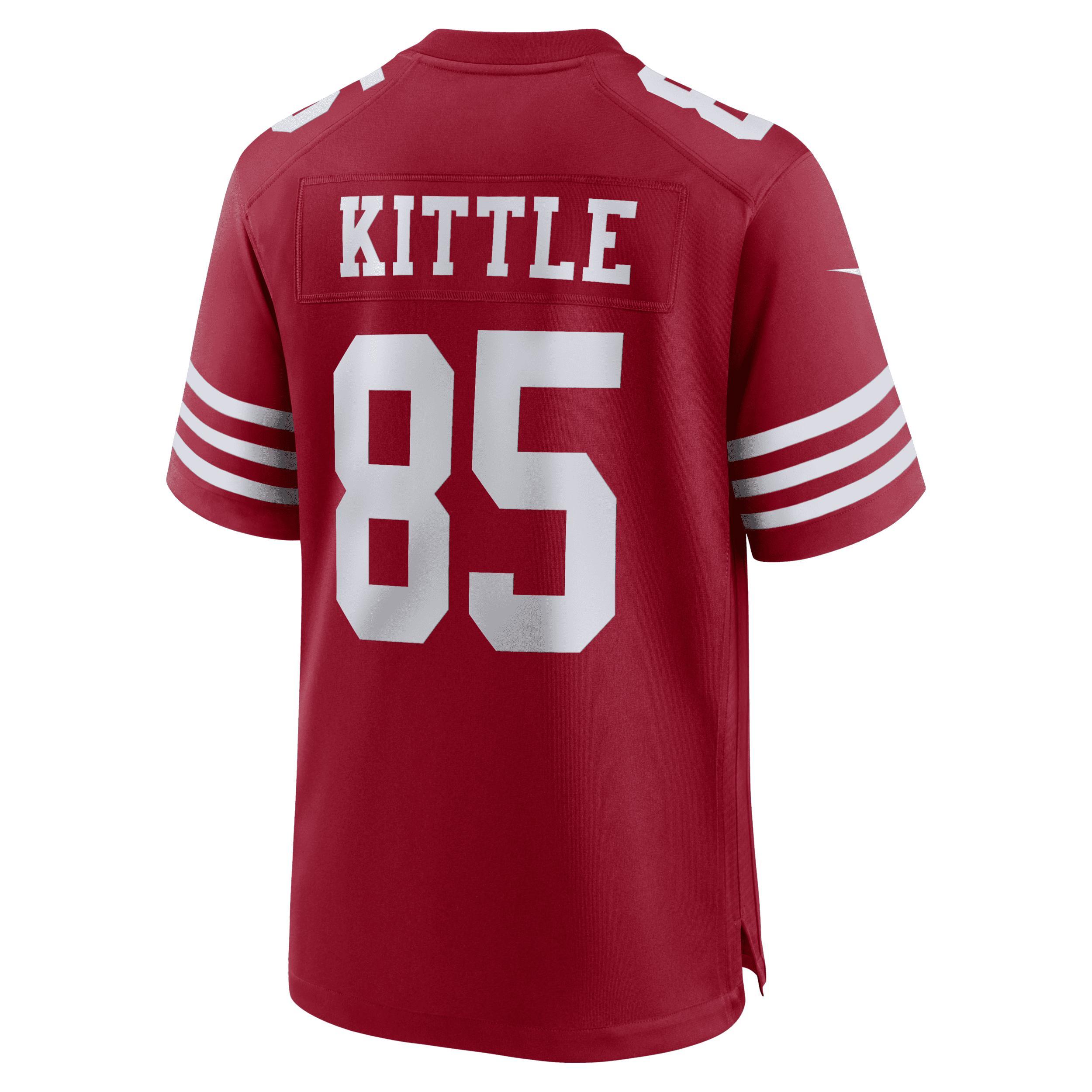Nike Mens NFL San Francisco 49ers (George Kittle) Game Football Jersey | 67NMSAGH9BF-00D Product Image