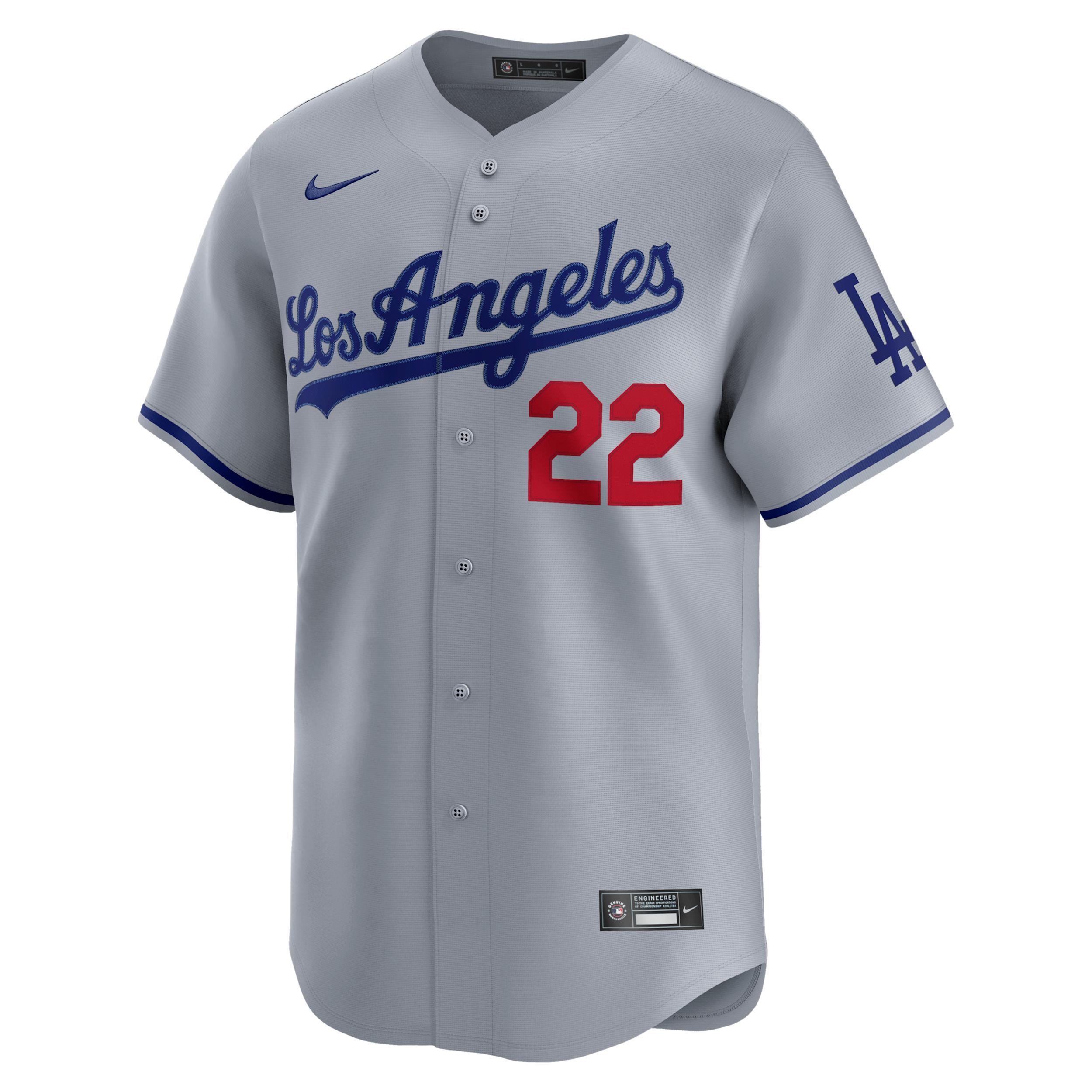 Clayton Kershaw Los Angeles Dodgers Men's Nike Dri-FIT ADV MLB Limited Jersey Product Image