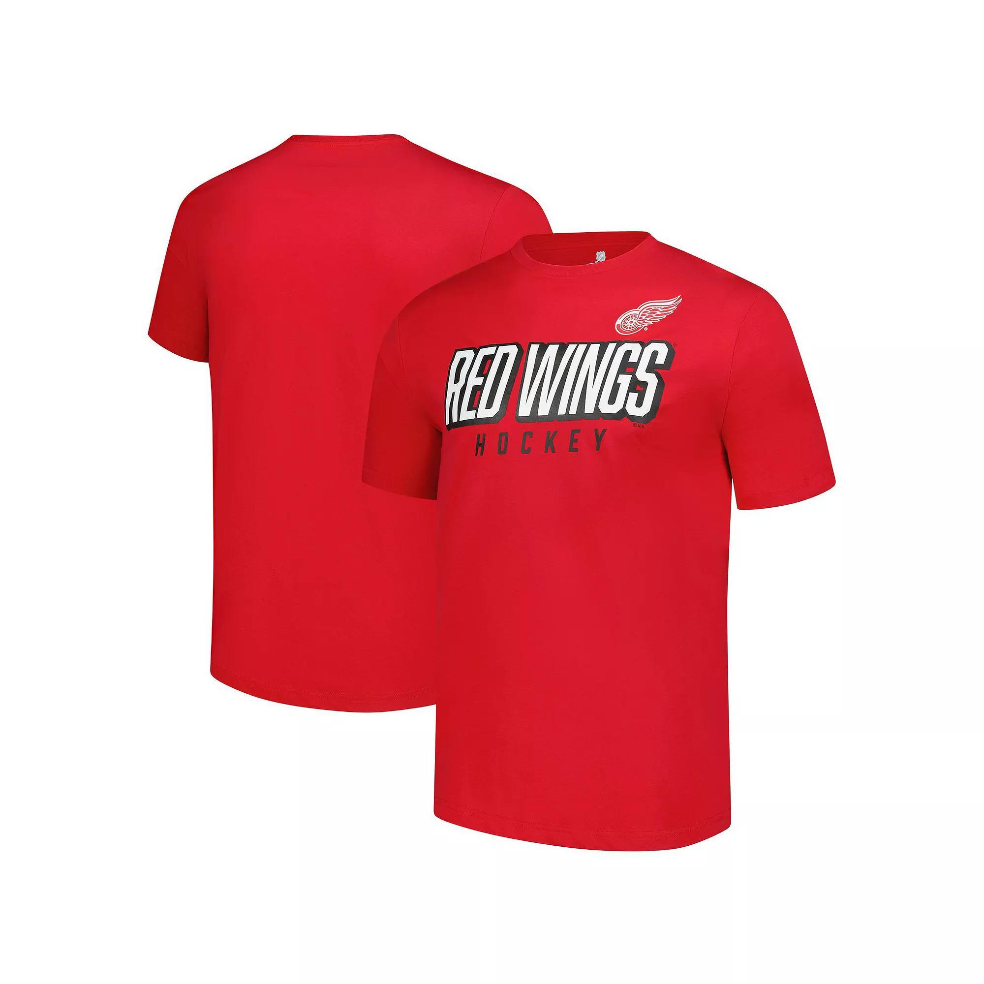 Men's Fanatics  Red Detroit Red Wings T-Shirt, Size: Large Product Image