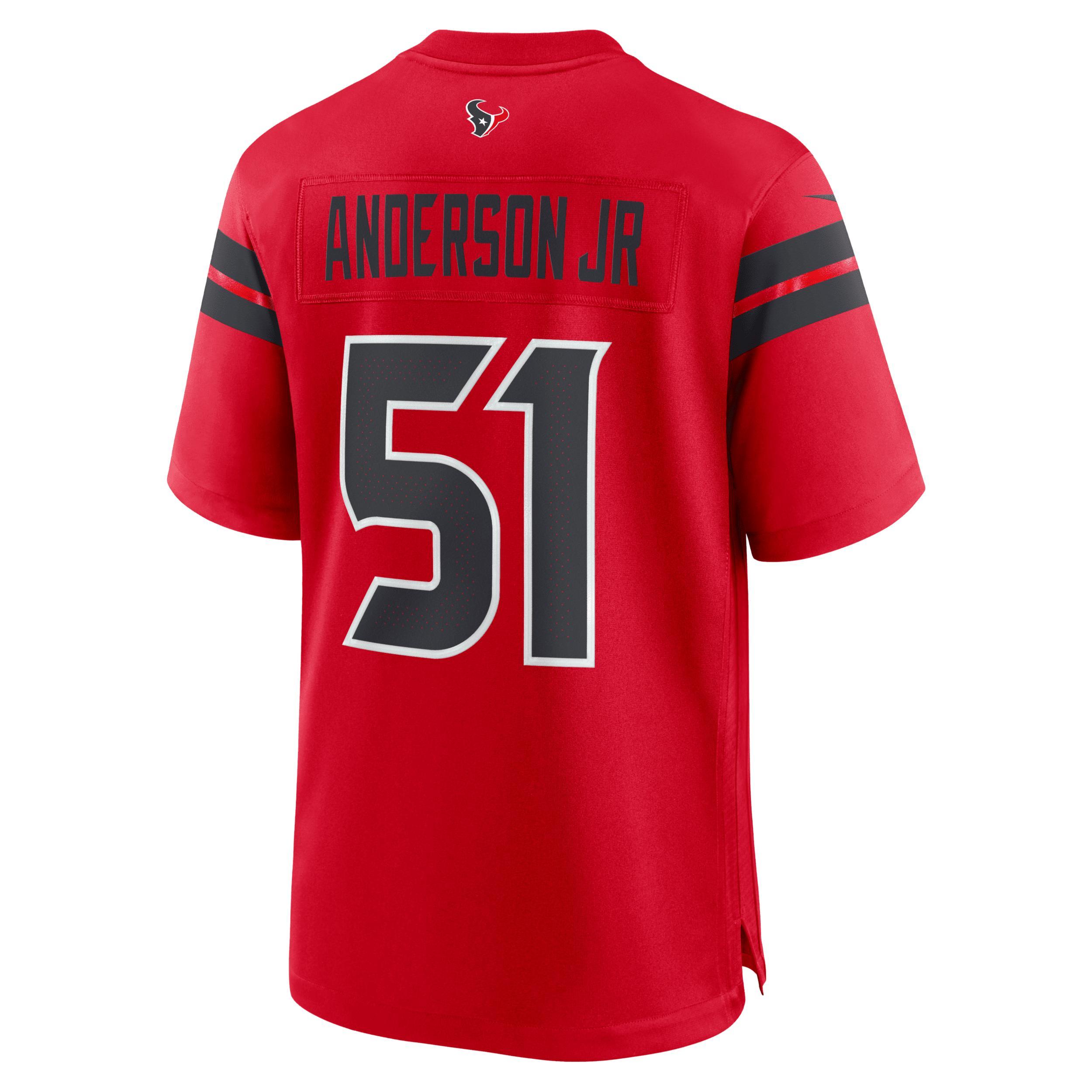 Will Anderson Jr. Houston Texans Nike Mens NFL Game Football Jersey | 67NM0B9G9HF-D1C Product Image