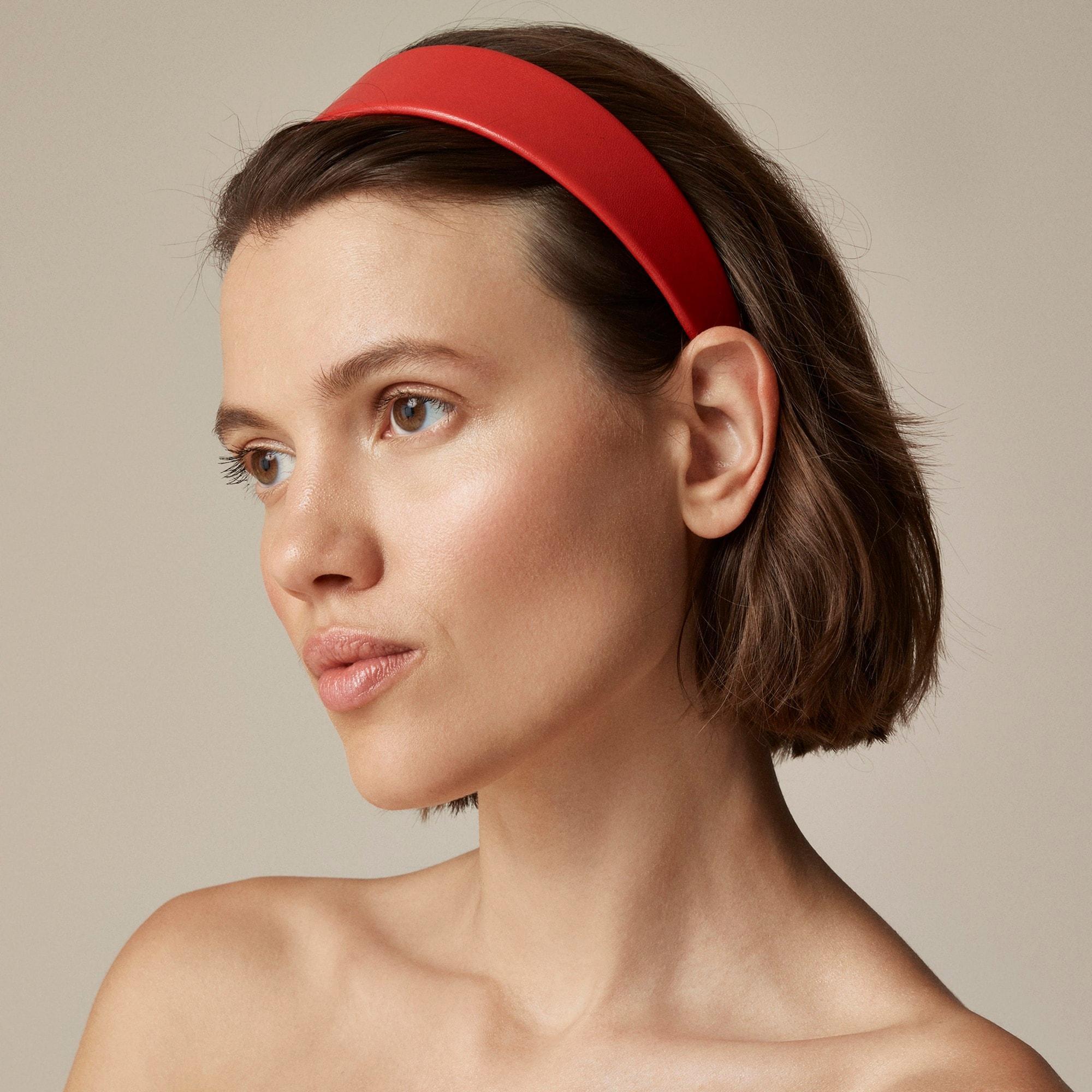 Retro leather headband Product Image