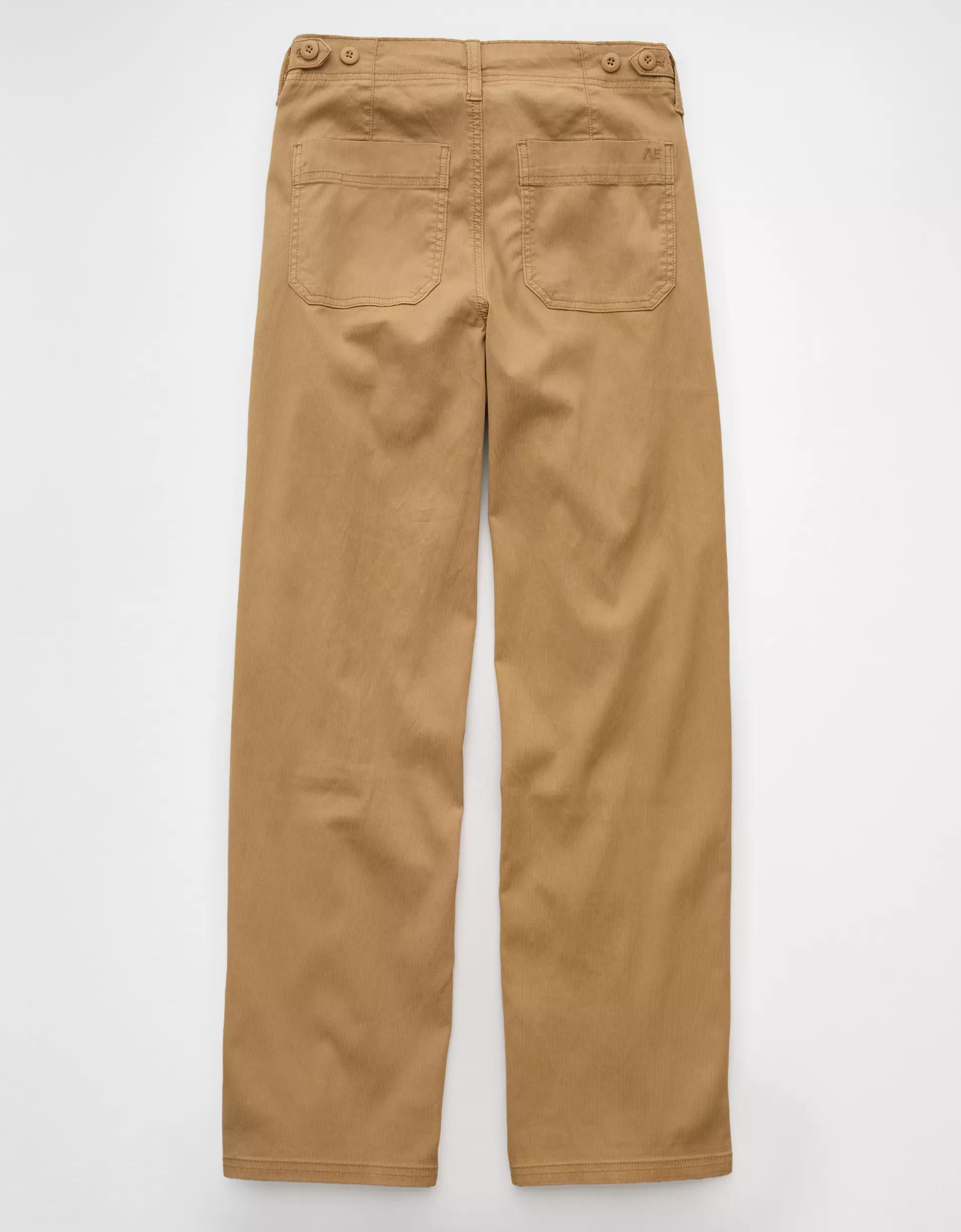 AE Stretch High-Waisted Stovepipe Utility Pant Product Image