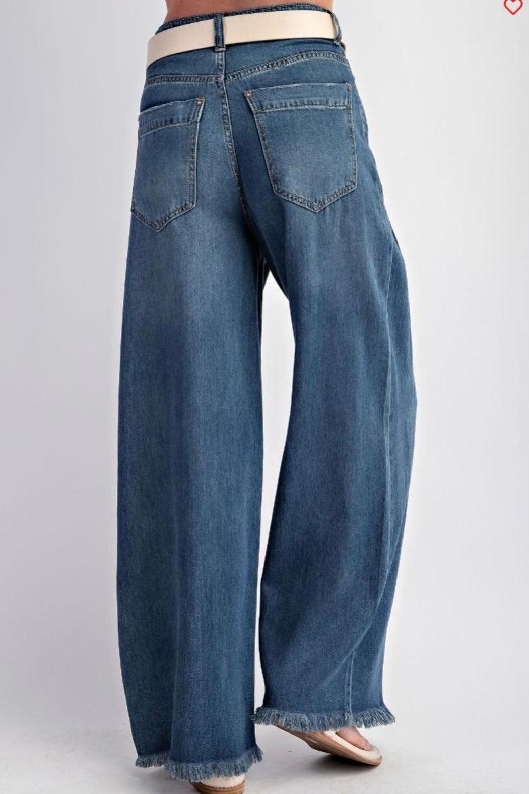 Pants, High Waisted Denim Product Image