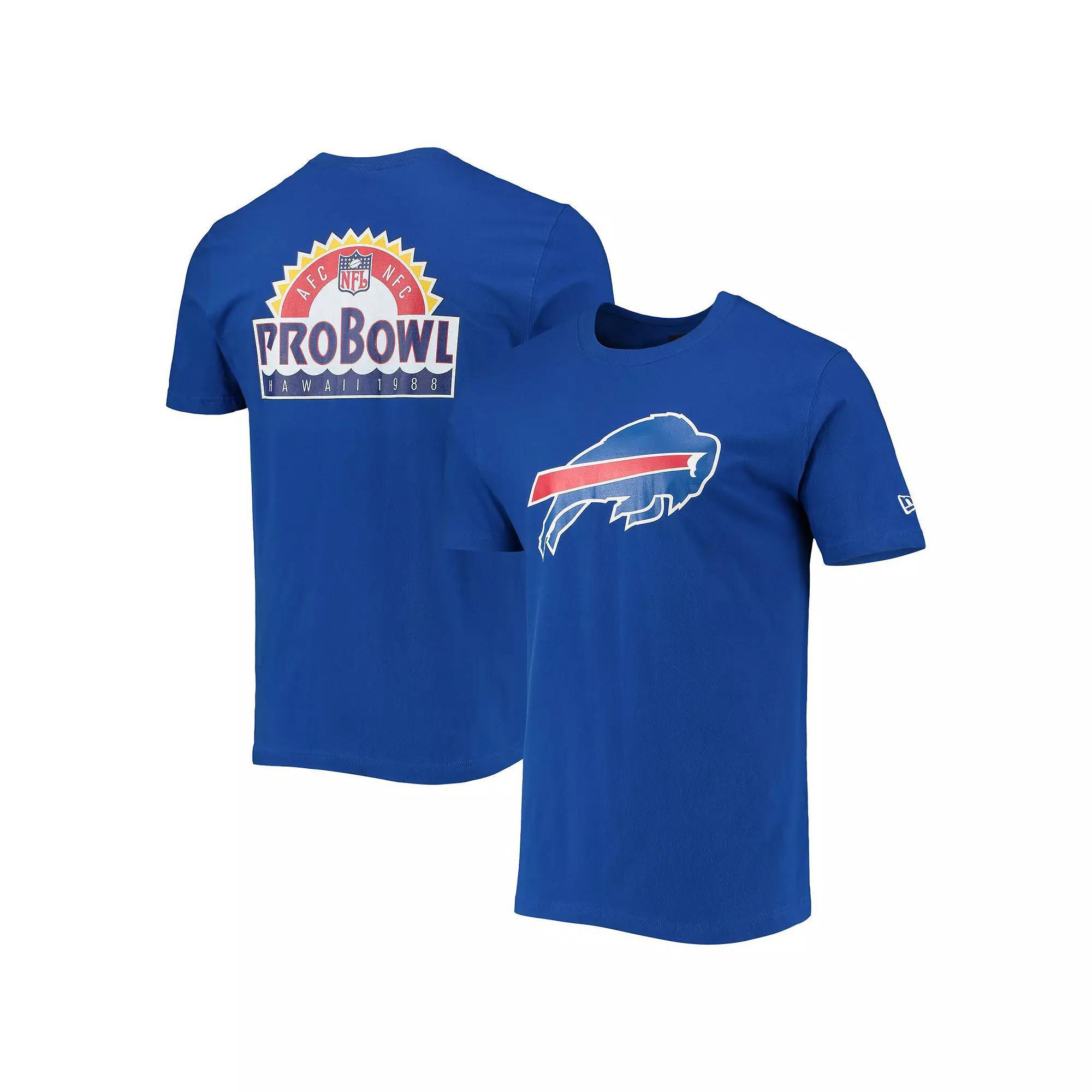 Men's New Era Royal Buffalo Bills 1988 Pro Bowl T-Shirt, Size: Small, Blue Product Image