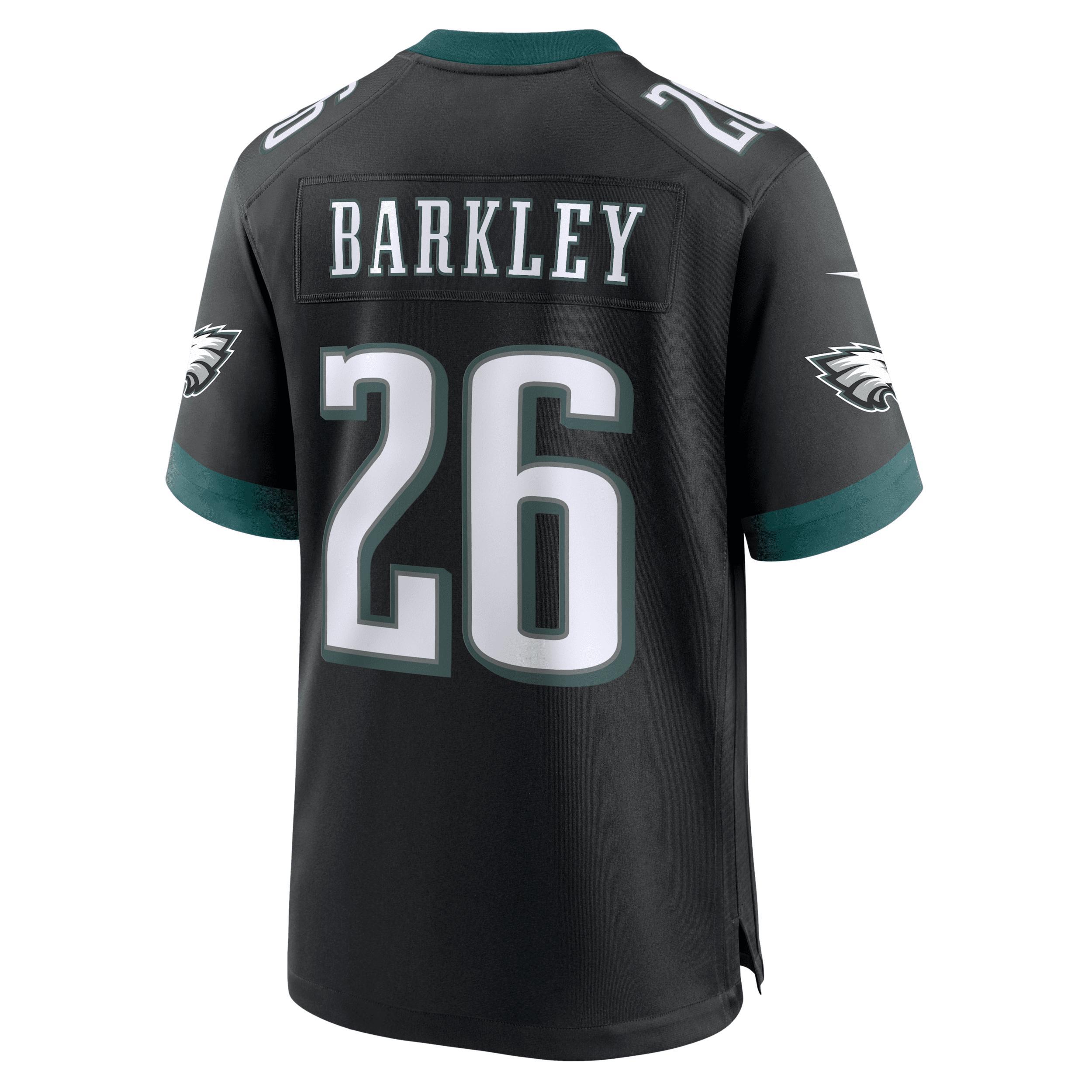 Saquon Barkley Philadelphia Eagles Nike Mens NFL Game Football Jersey | 67NM0ABR86F-XZ7 Product Image