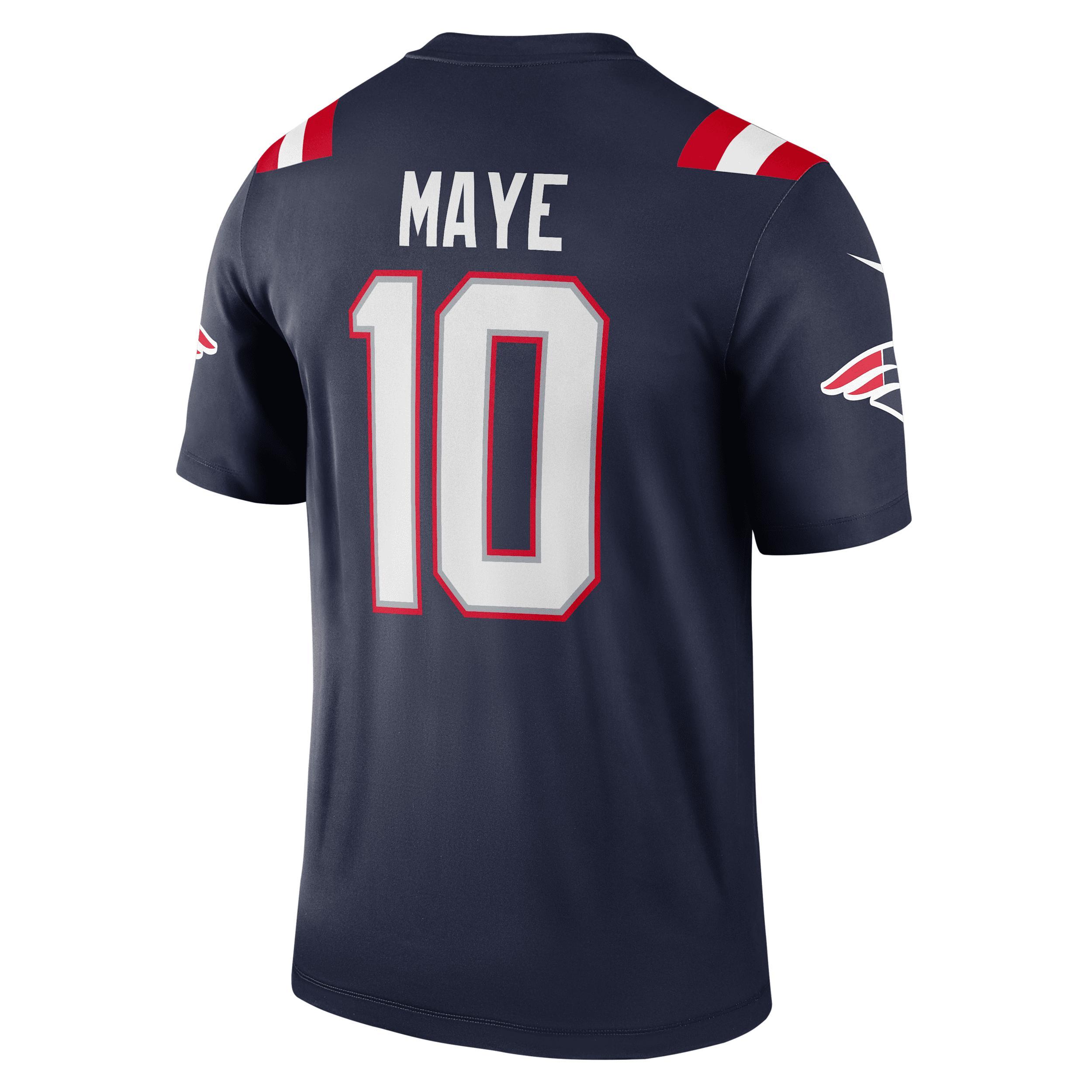 Drake Maye New England Patriots Nike Men's Dri-FIT NFL Legend Jersey Product Image