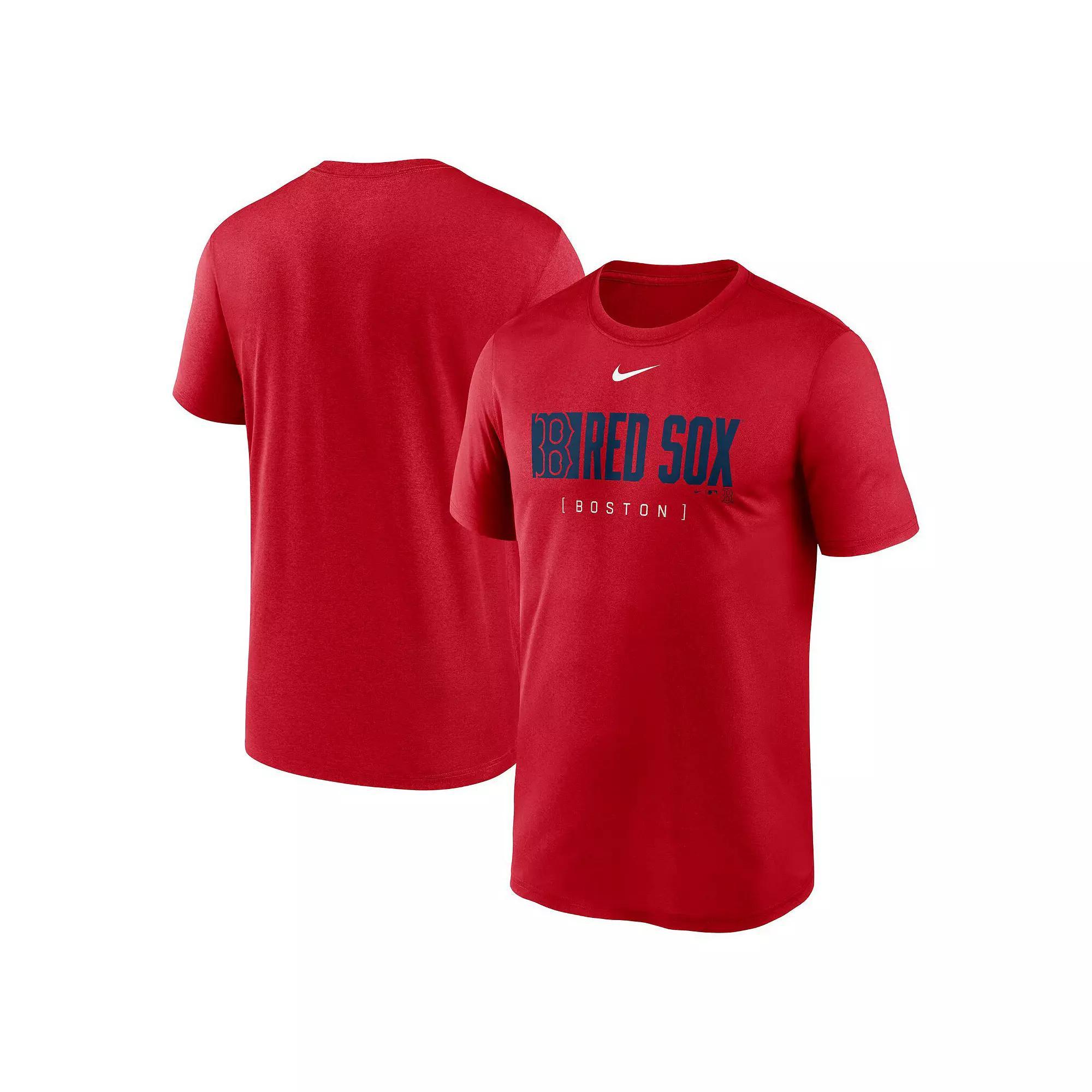 Men's Nike Red Boston Red Sox Knockout Legend Performance T-Shirt, Size: 2XL Product Image