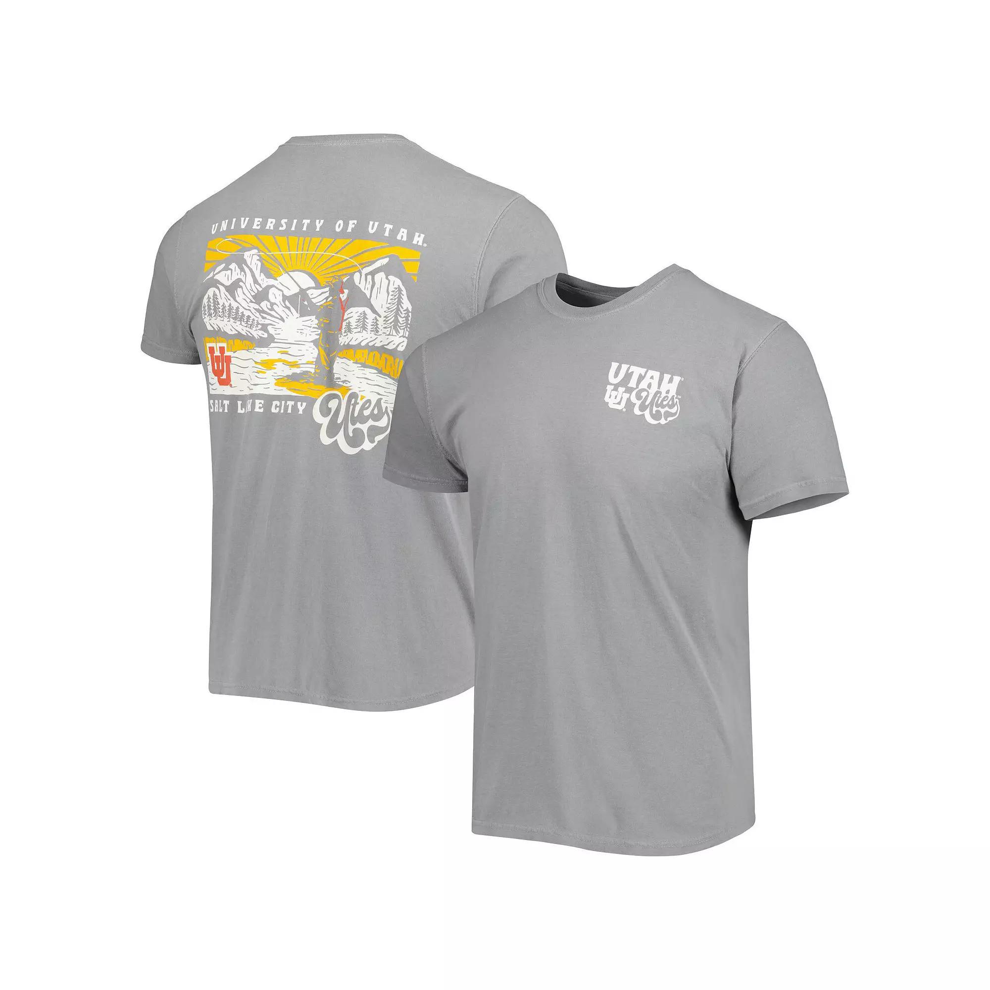 Men's Gray Utah Utes Hyperlocal T-Shirt,  Product Image