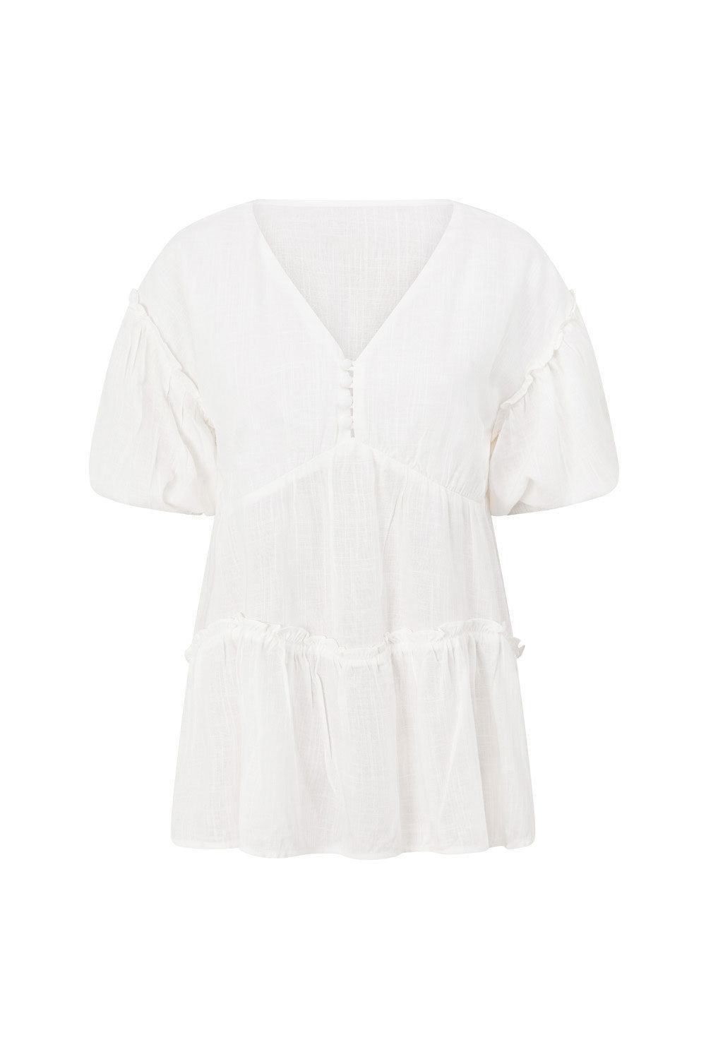 Lyon Top - White Product Image