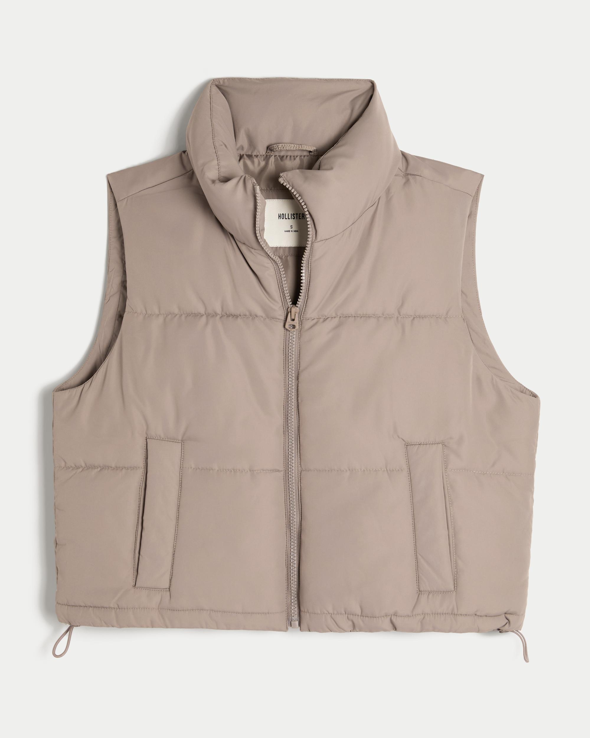Mini Zip-Up Puffer Vest Product Image