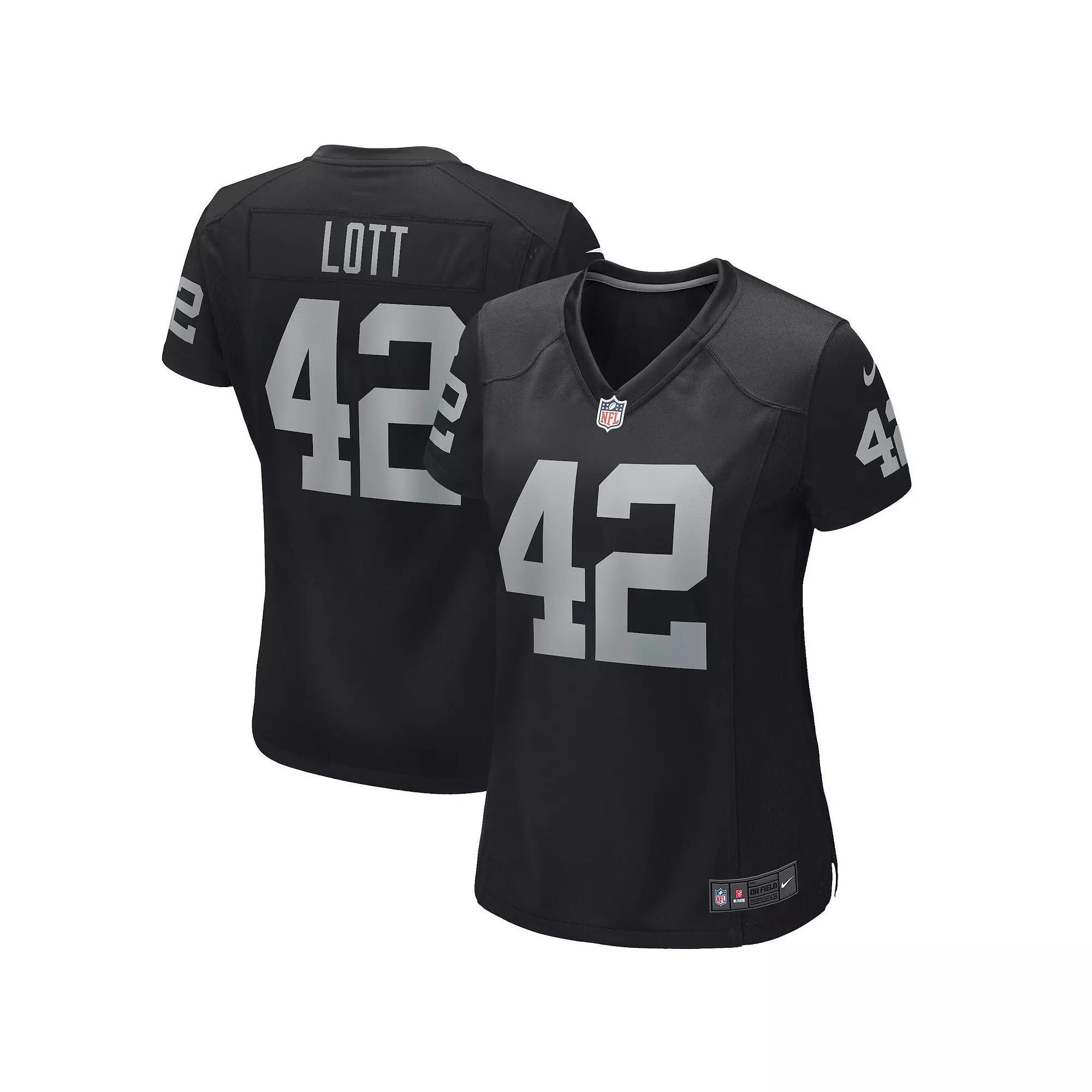 Women's Nike Howie Long Black Las Vegas Raiders Game Retired Player Jersey, Size: Large, Lvr Black Product Image