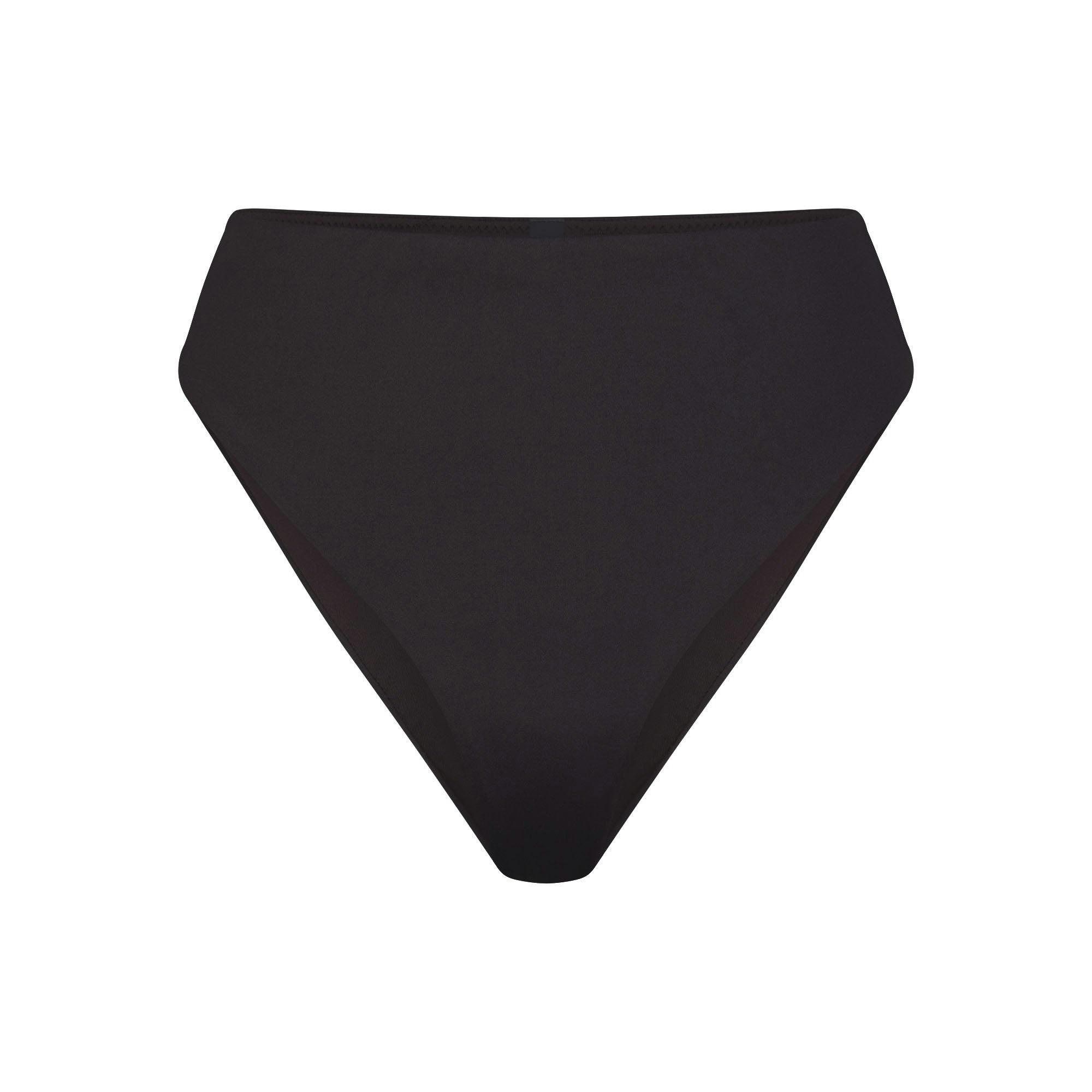 SIGNATURE SWIM MID WAIST BOTTOM | ONYX Product Image