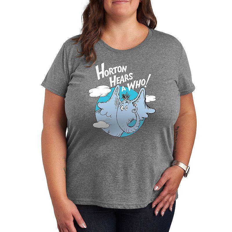 Plus Dr. Seuss Horton Hears A Who Graphic Tee, Women's,  Product Image