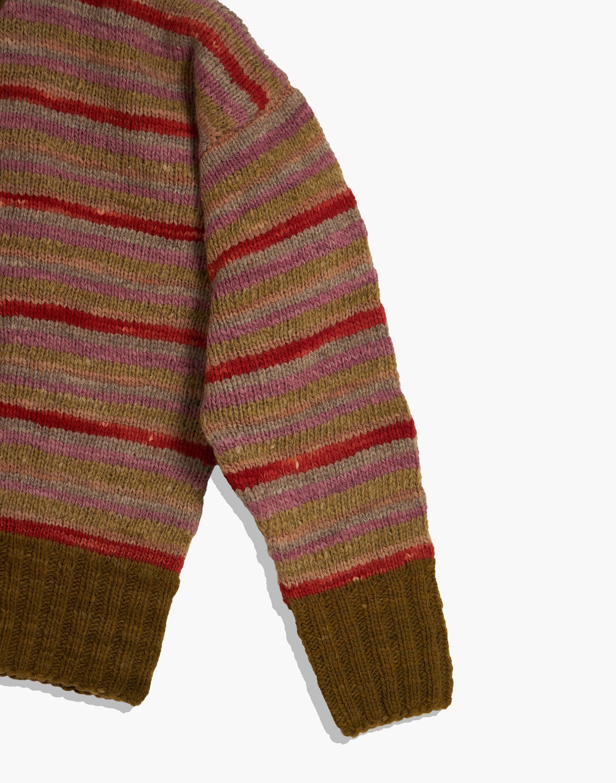 The Red-Striped Pull-Over Product Image