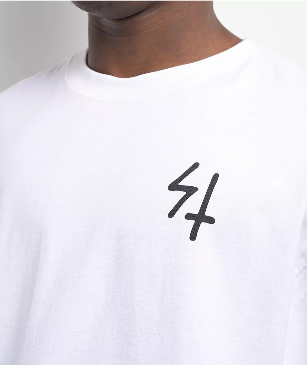 Lurking Class by Sketchy Tank Trust No Suits White T-Shirt Product Image