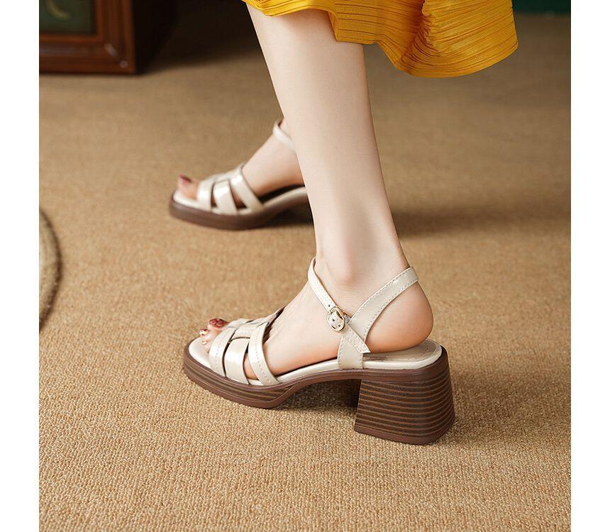 Block Heel Sandals Product Image