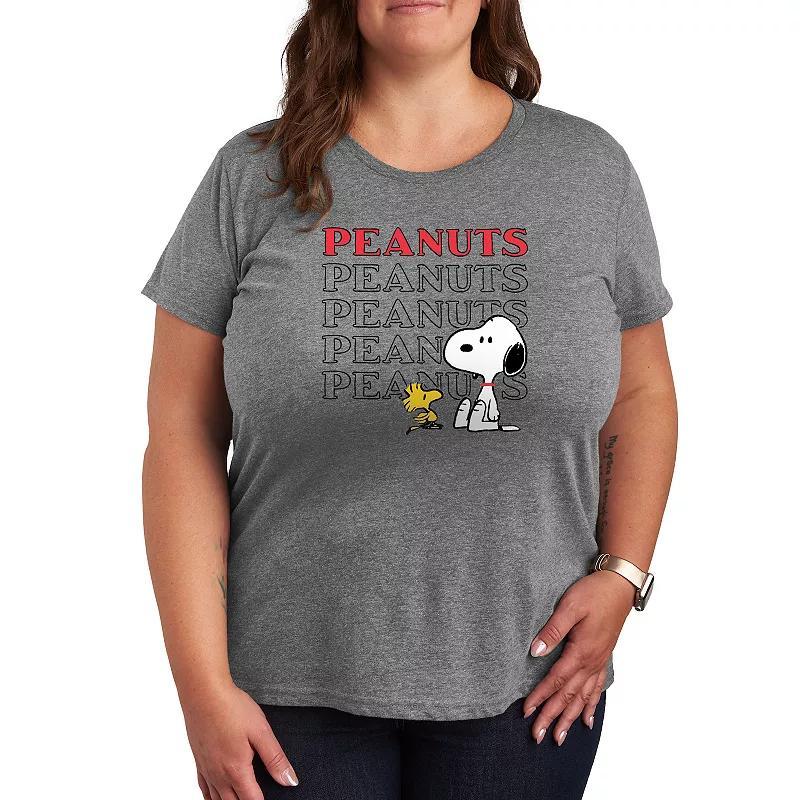 Plus Sesame Street Have A Rotten Day Graphic Tee, Women's, Size: 3XL, Grey Gray Product Image