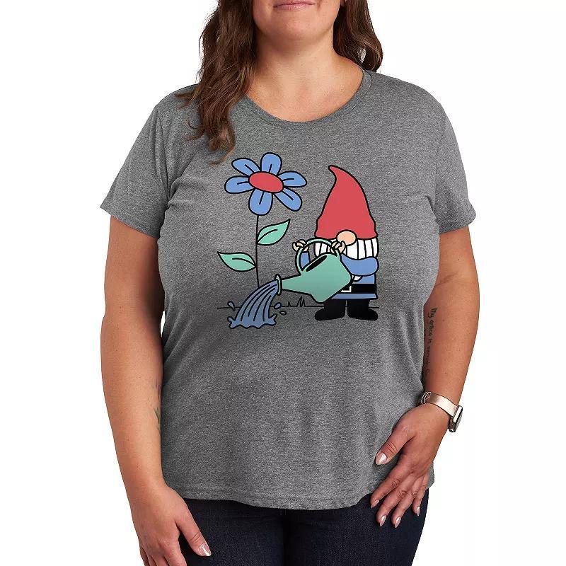 Plus Gardening Gnome Graphic Tee, Women's,  Product Image
