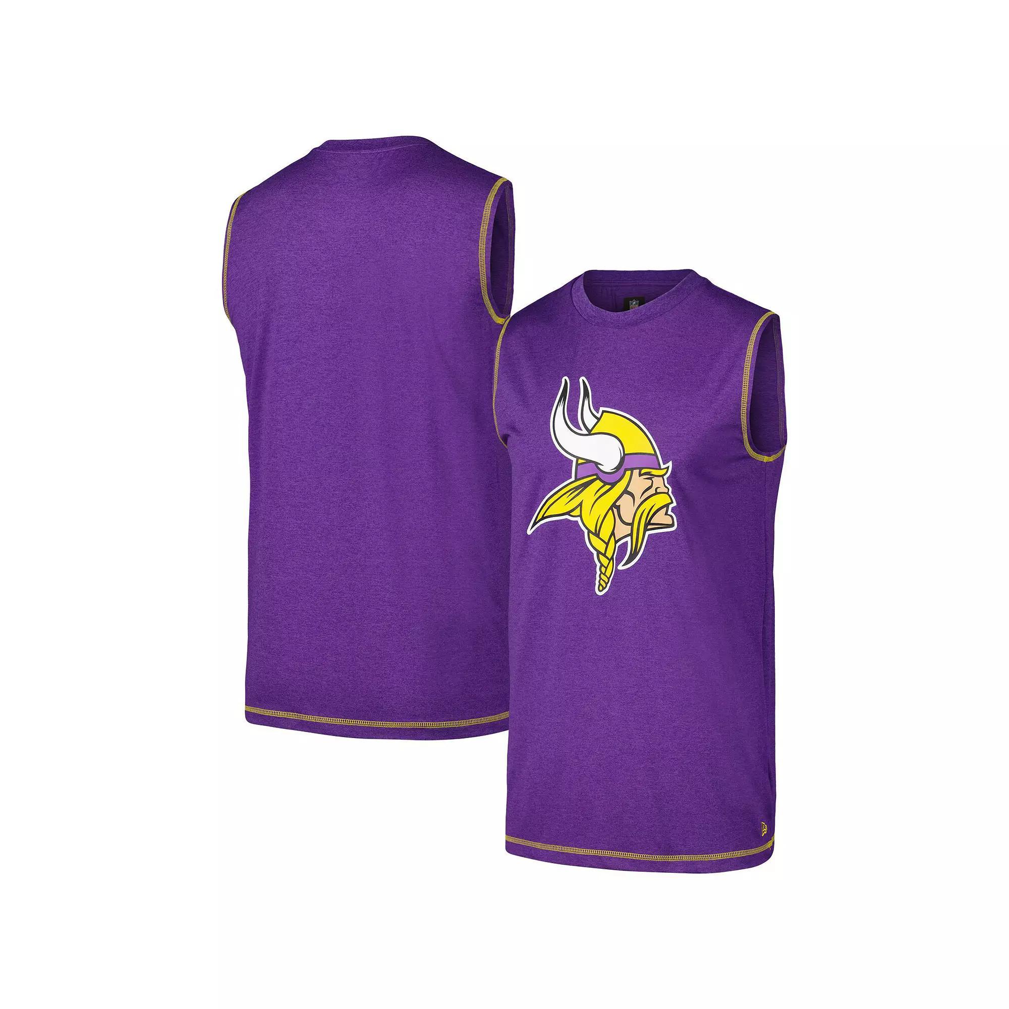 Men's New Era Purple Minnesota Vikings Tank Top, Size: Medium Product Image