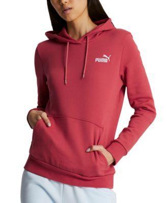 Puma Womens Embroidered Fleece Hoodie Sweatshirt Product Image